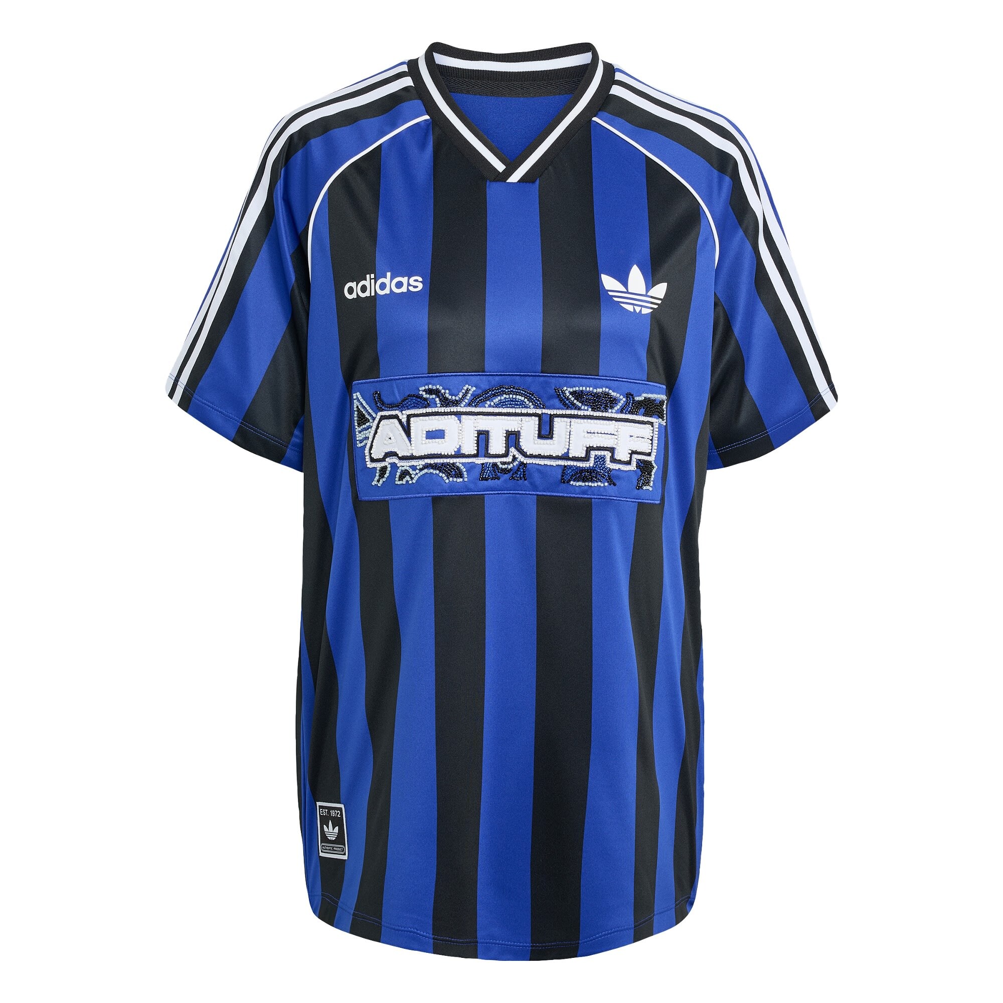 ADIDAS ORIGINALS Póló  királykék / fekete / fehér akciós termékkép 1