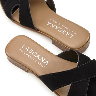 LASCANA, Papucs, fekete