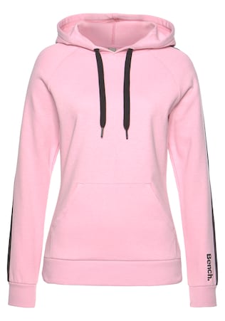 BENCH, Tréning póló 'Lounge Hoodie', rózsaszín