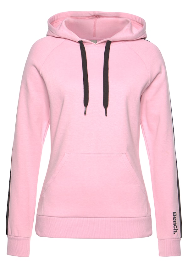 BENCH, Tréning póló 'Lounge Hoodie', rózsaszín, 1 kép a 5 közül
