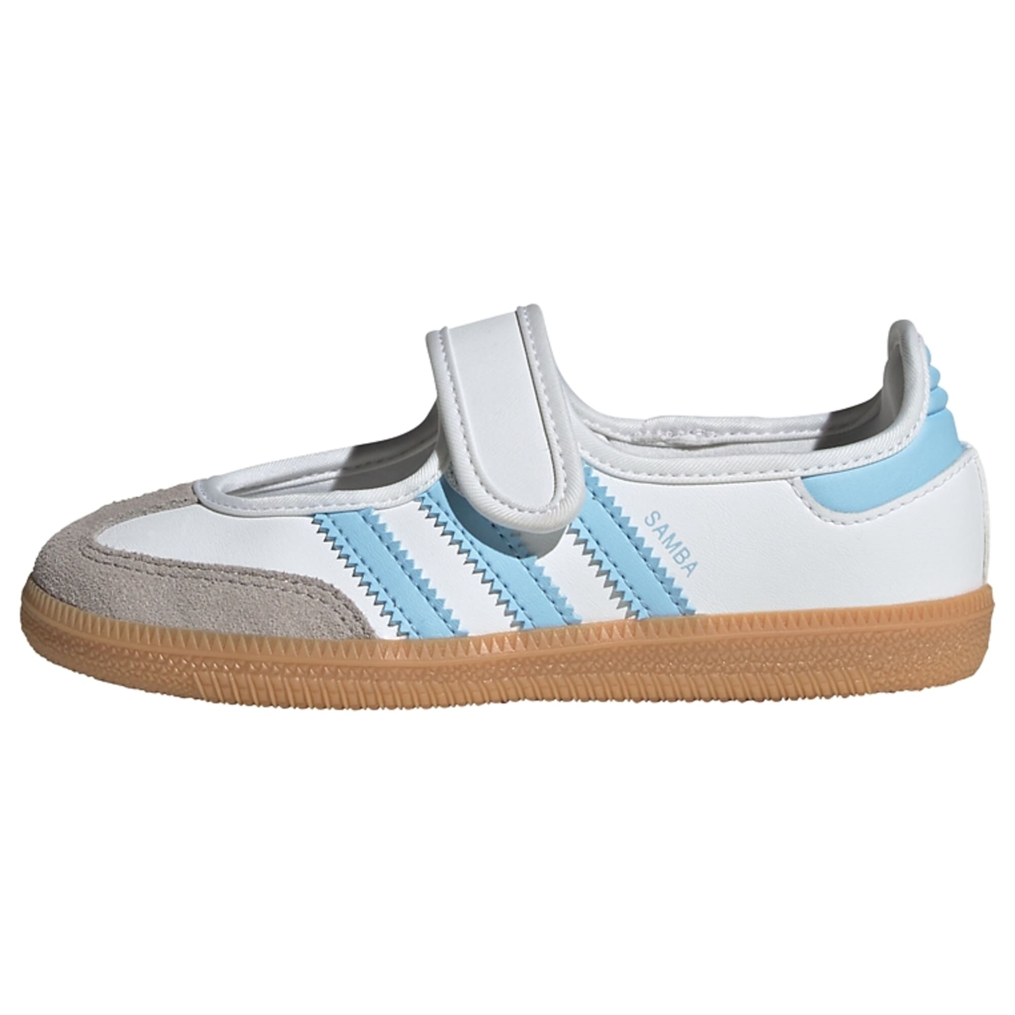 ADIDAS ORIGINALS Balerini Samba  albastru deschis / gri închis / alb