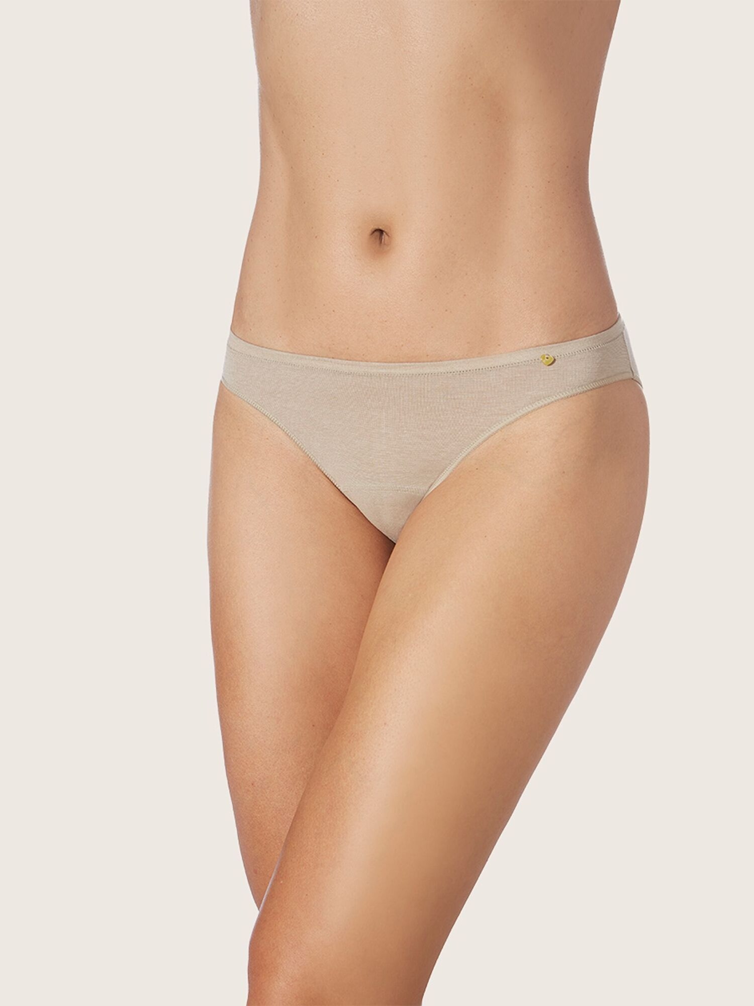 zd ZERO DEFECTS Panti 'Venus  low waist Soy fiber'  beige