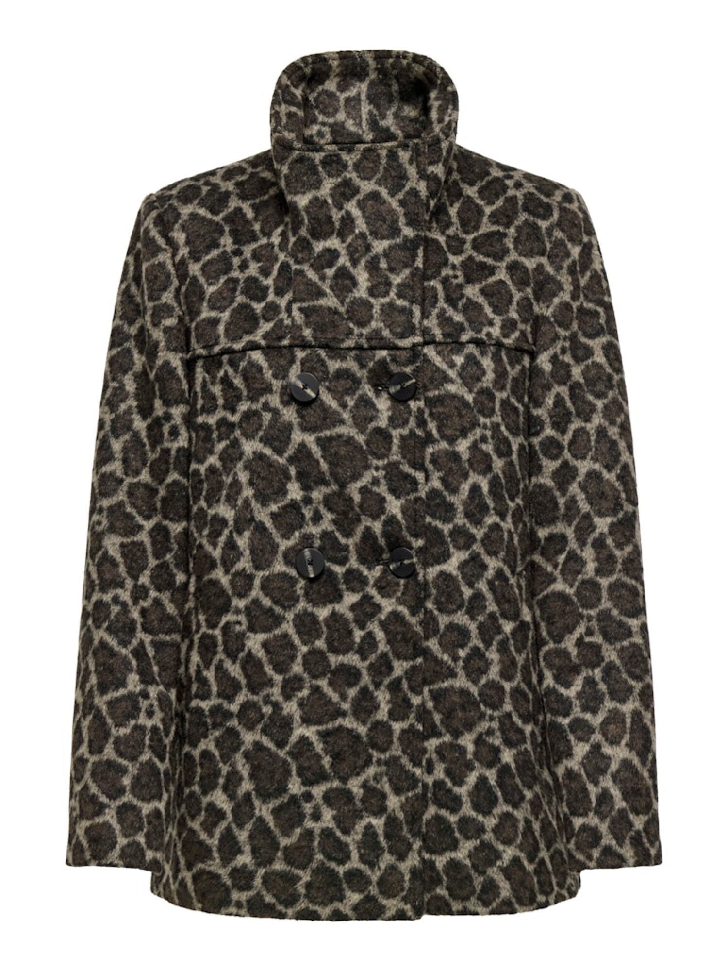 ONLY Palton de primăvară-toamnă  ciocolatiu / maro deschis