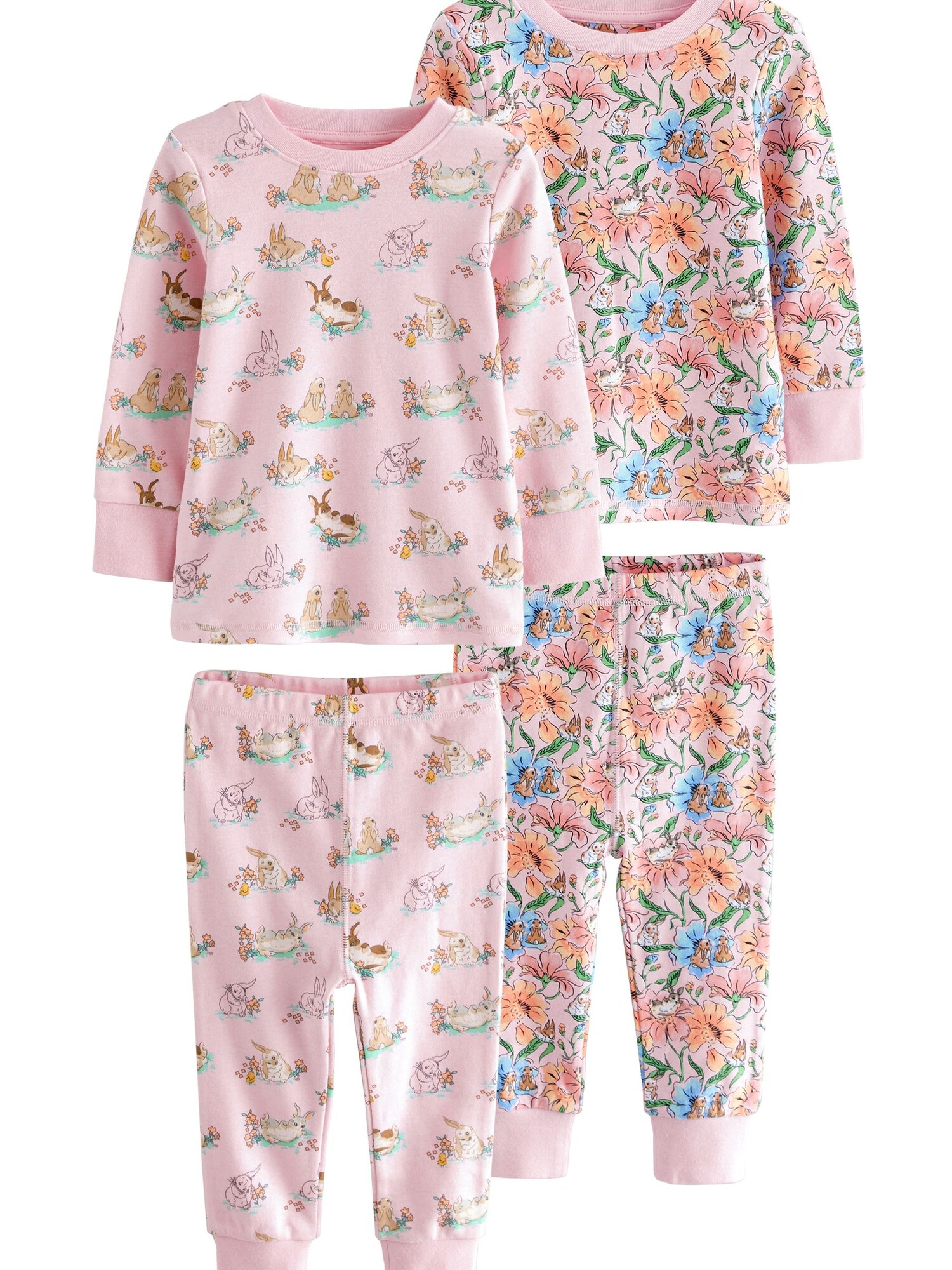 Next Pijamale  mai multe culori / roz