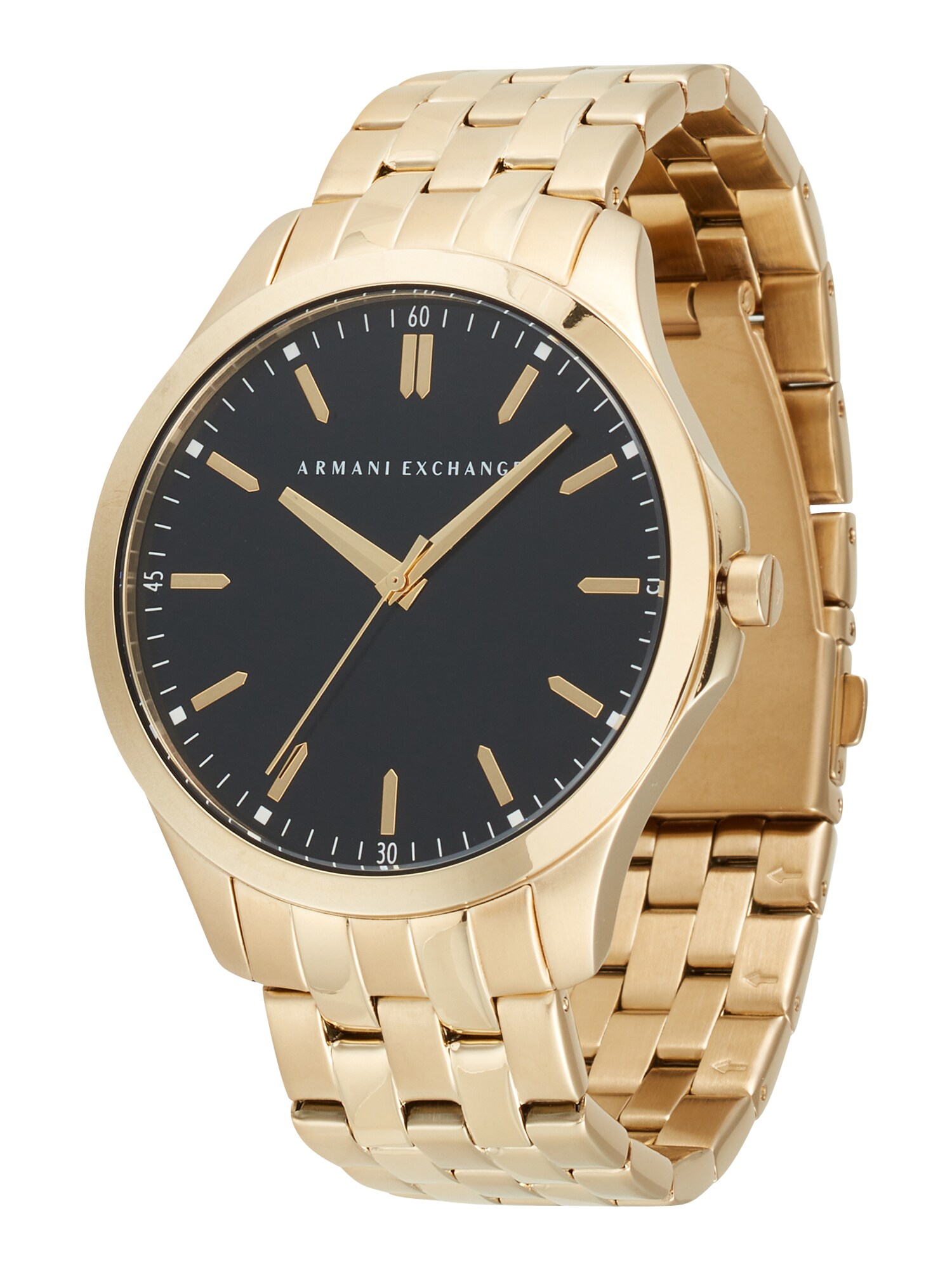 ARMANI EXCHANGE Analógové hodinky 'AX2145'  zlatá / čierna