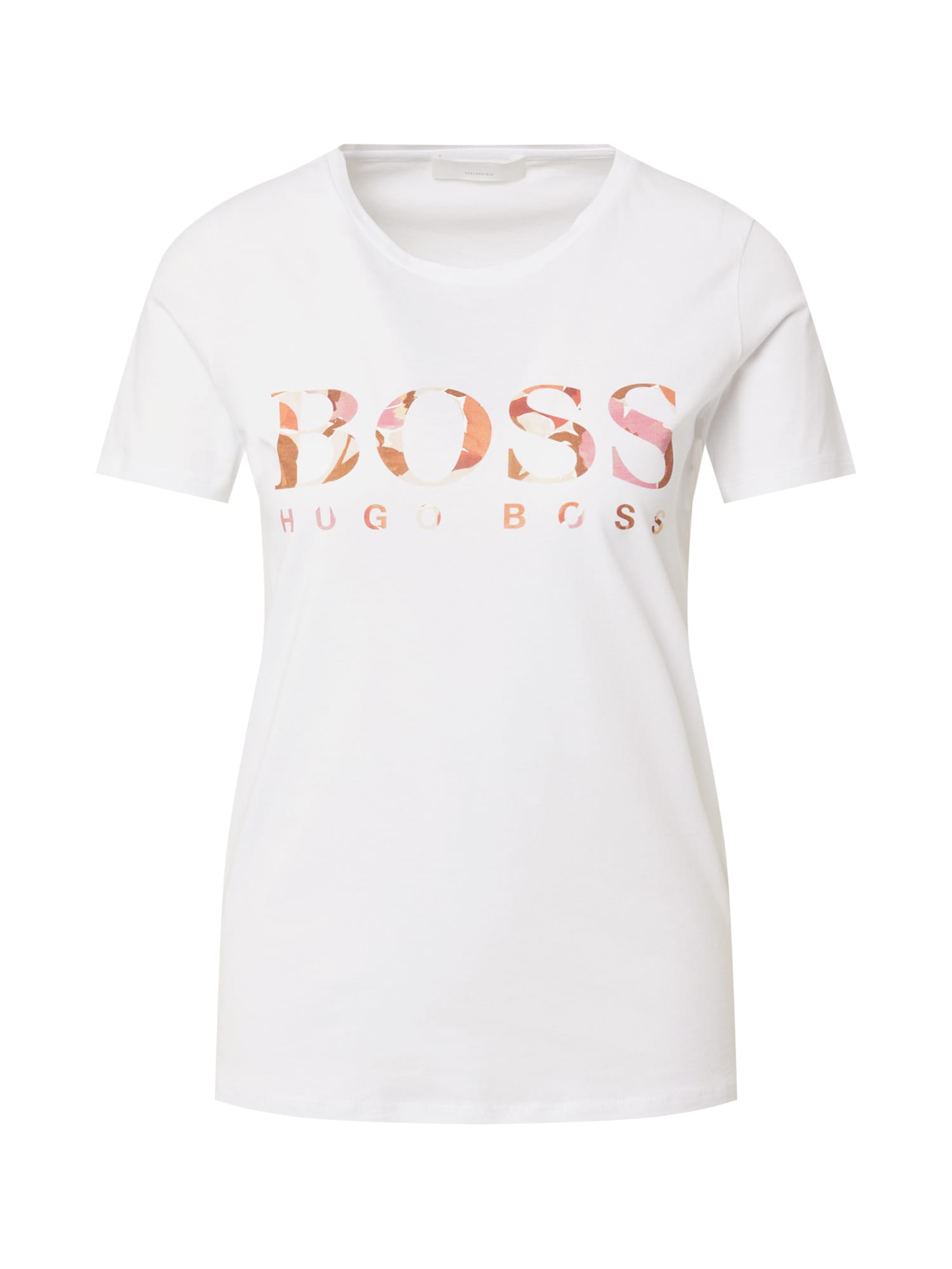 BOSS Casual Camisa 'C_Etiboss1'  branco / castanho / cor-de-rosa / bege