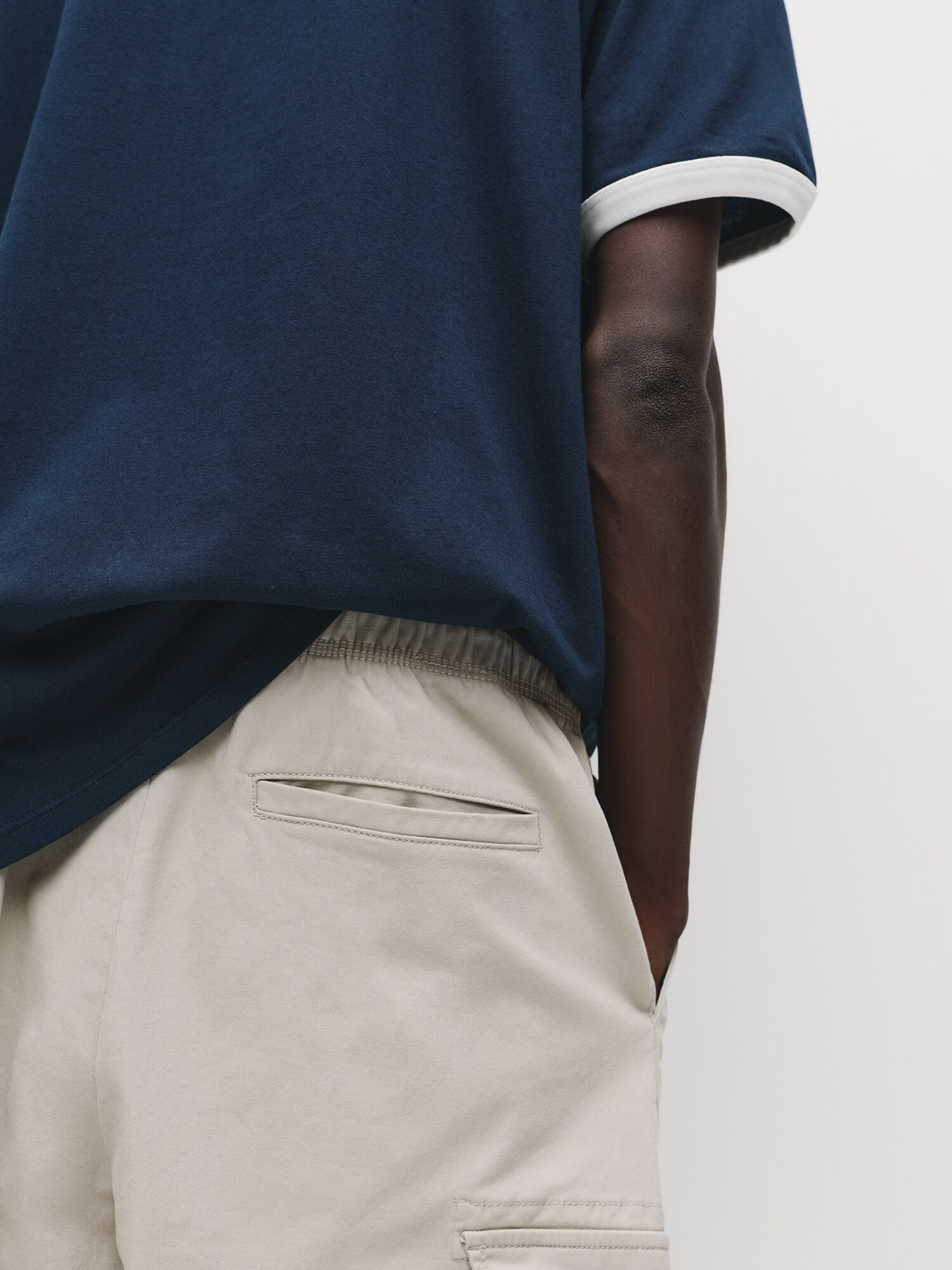 Pull&Bear Kapsáče  biela ako vlna (obrázok 6)