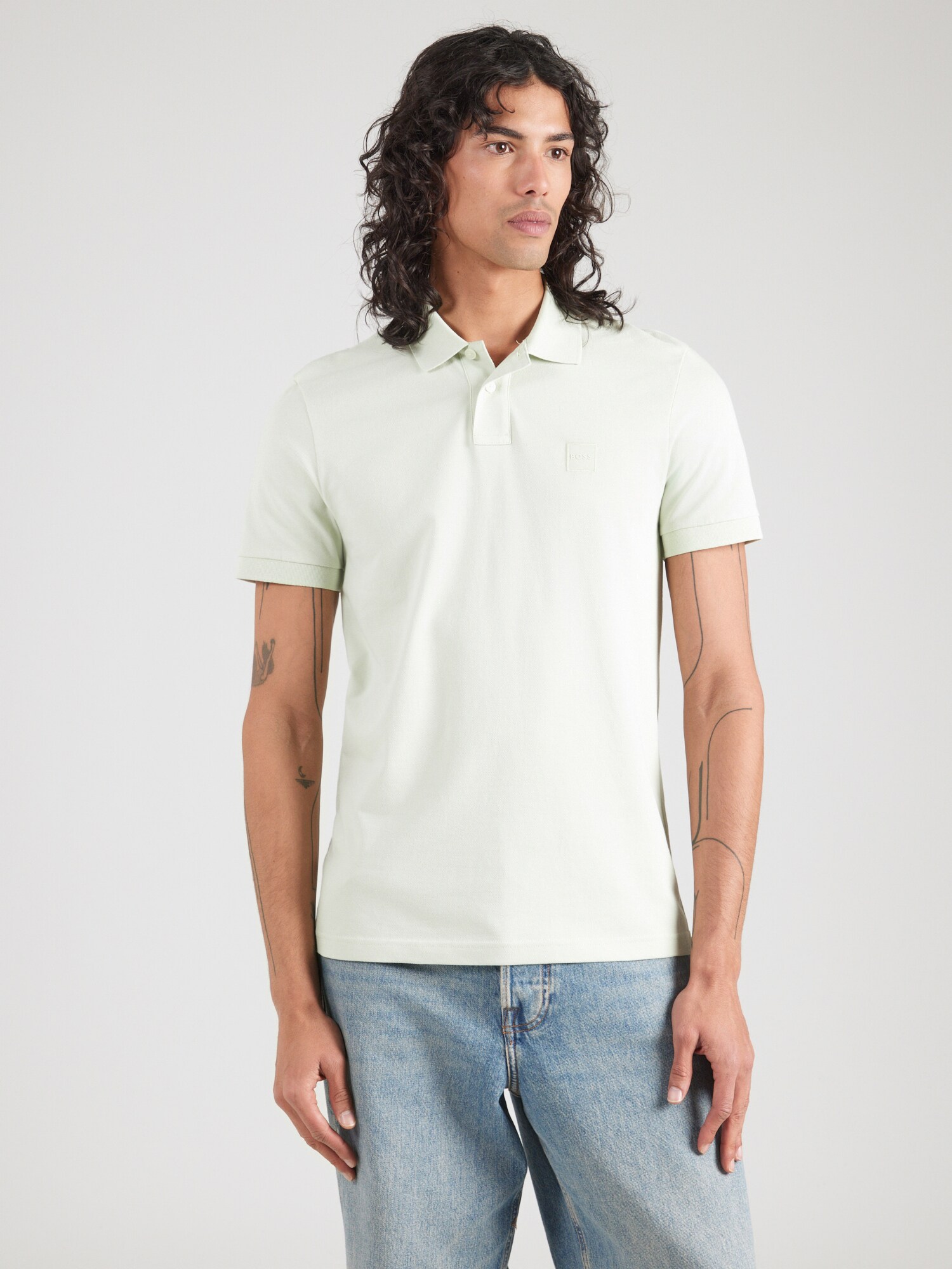 BOSS Camiseta 'Passenger' menta – imagen 2