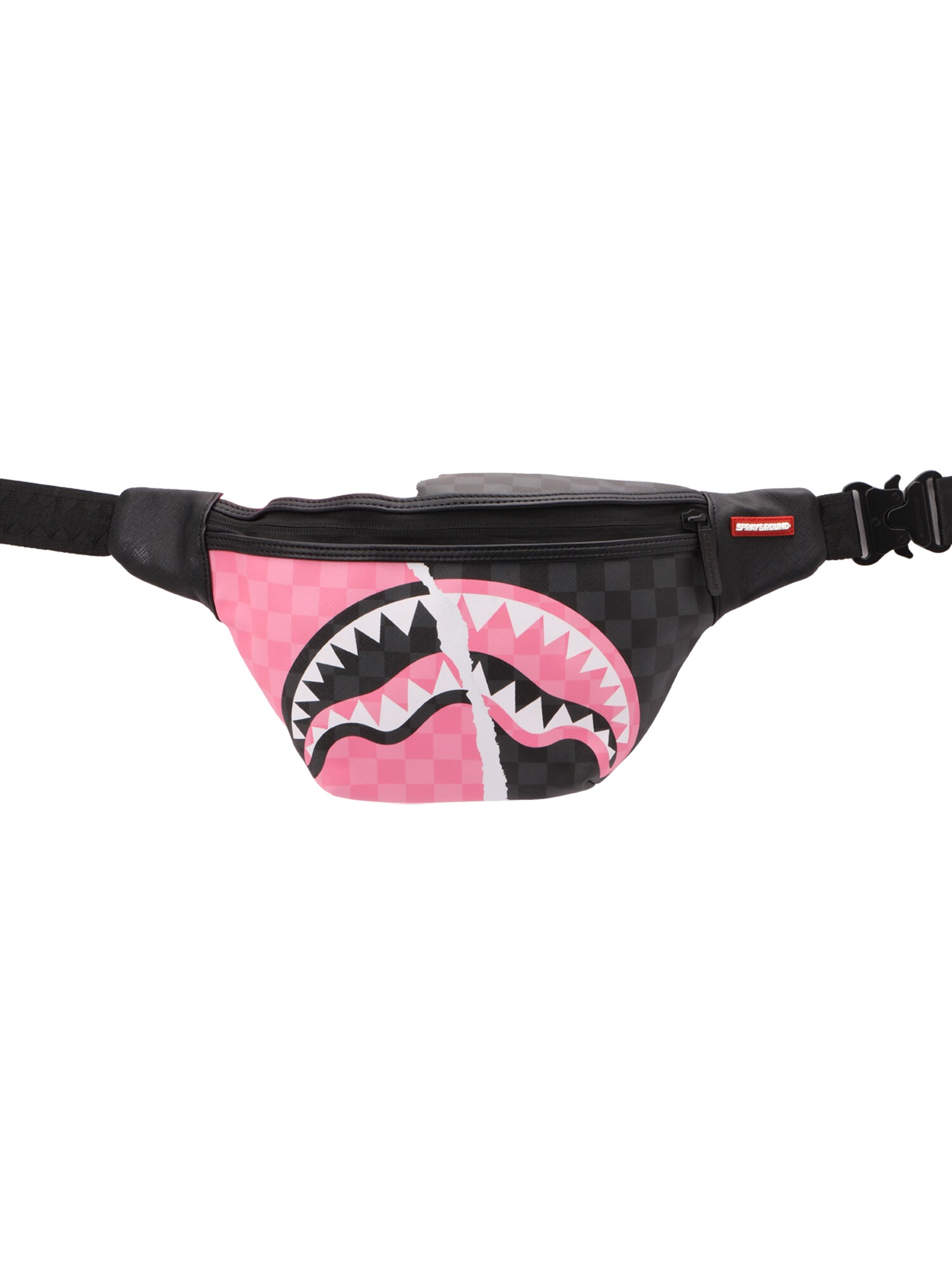 Sprayground Marsupio 'SIP SAVVY'  grigio scuro / rosa / nero / bianco