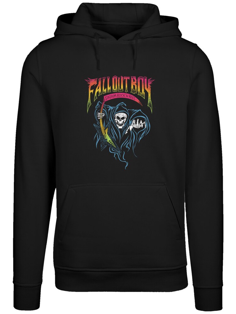 F4NT4STIC Sweatshirt 'Fall Out Boy Rock And Roll Reaper' Damen Größe L mischfarben / schwarz