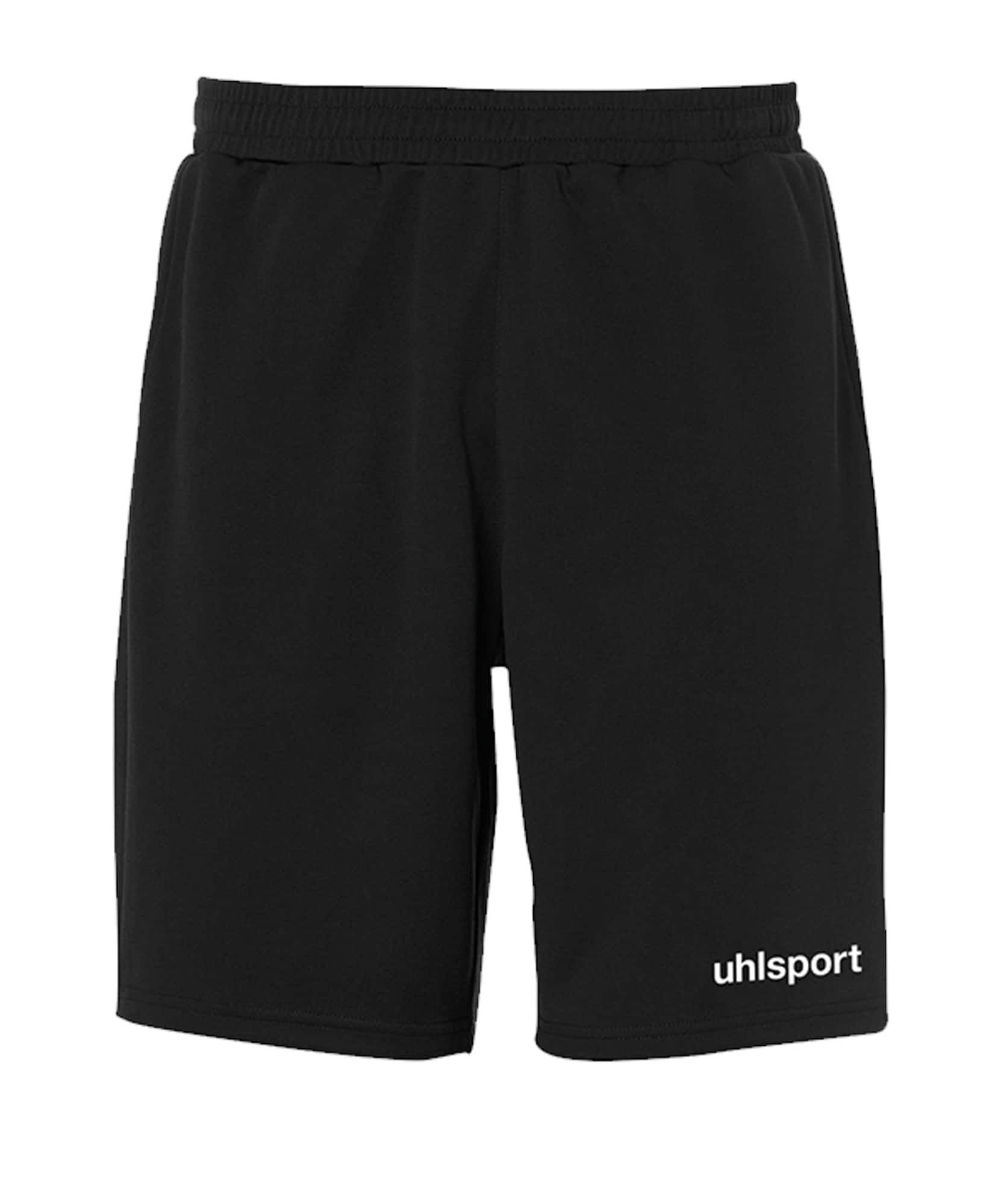 UHLSPORT Pantaloni sport  negru / alb