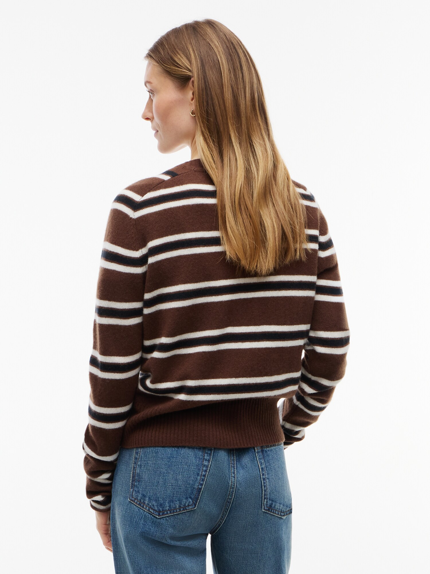 TOMMY HILFIGER Jersey marrón / negro / blanco – imagen 7