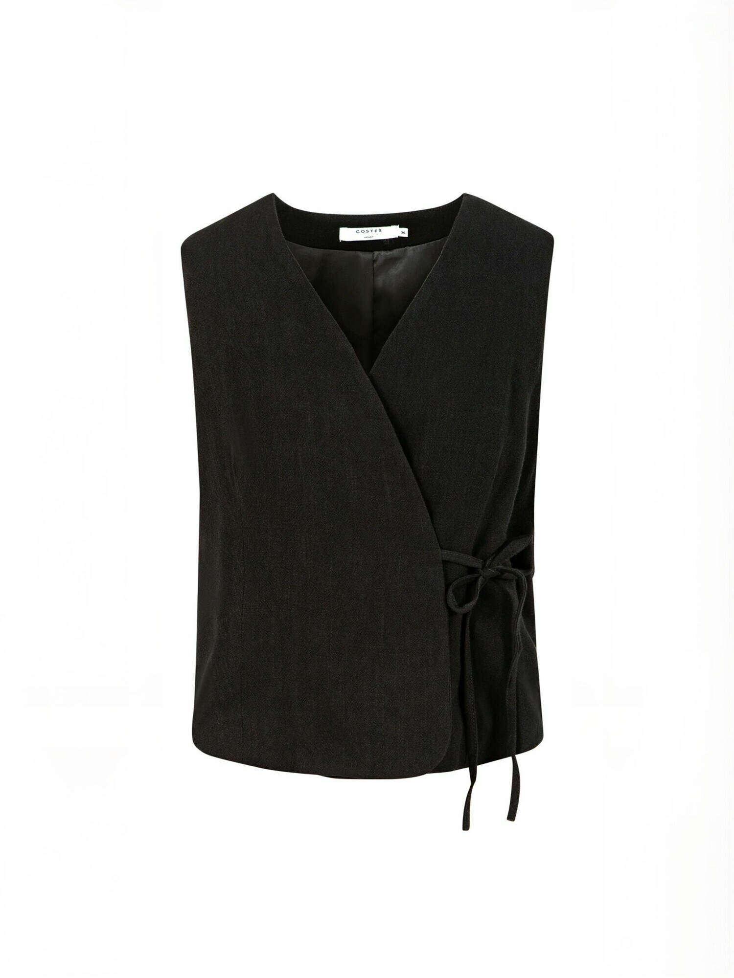 Coster Copenhagen Chaleco ' EMINA vest in ' negro
