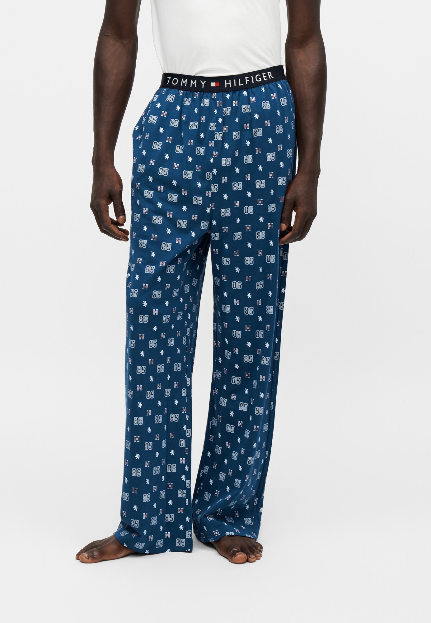 Tommy Hilfiger Underwear Pantalón de pijama  navy / azul oscuro / rojo / blanco – imagen 4
