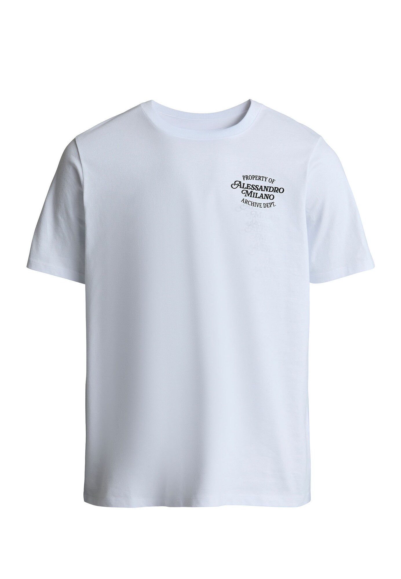 Alessandro Zavetti Camiseta 'Pirelli' gris claro / negro / blanco