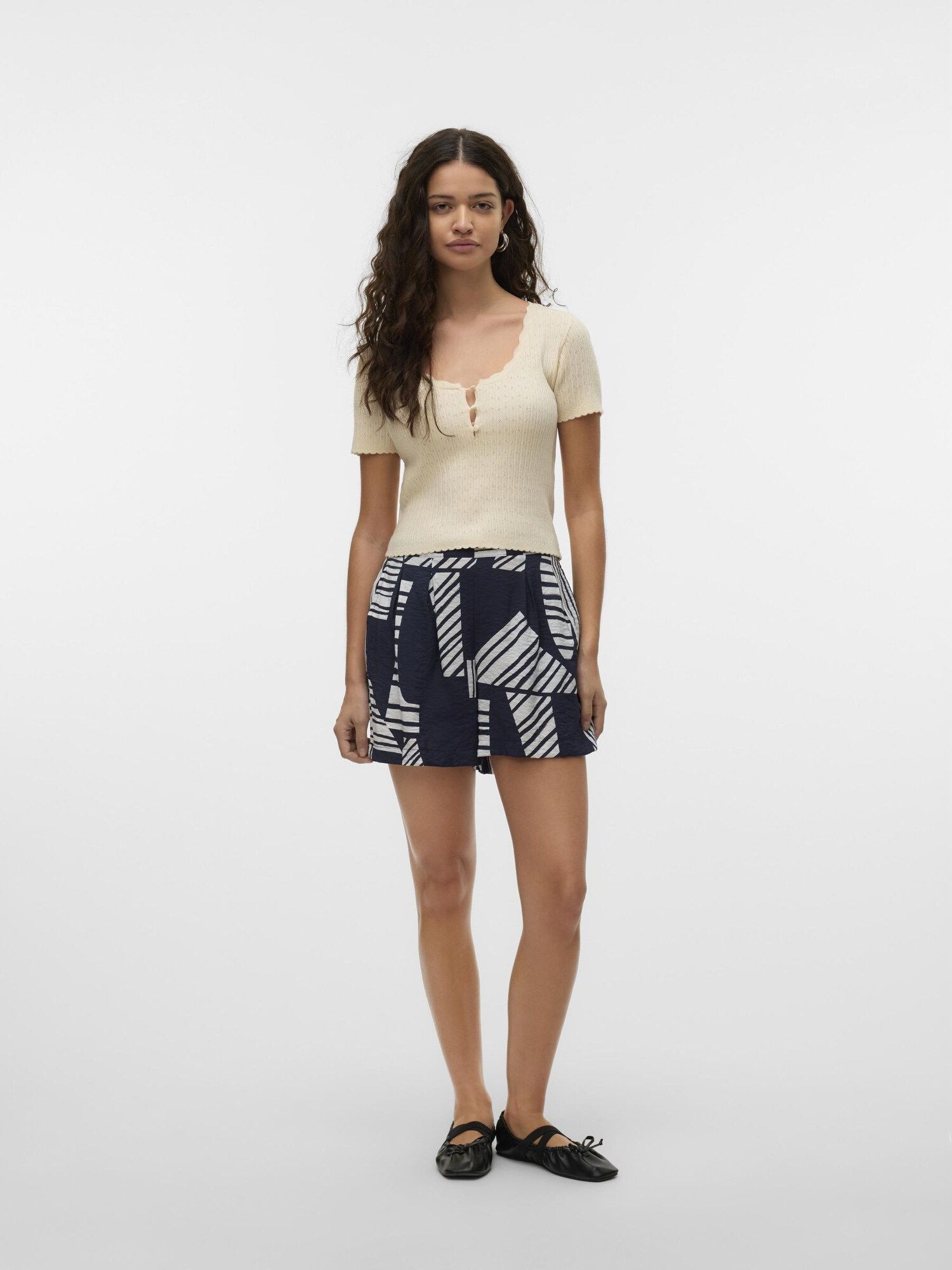 Thumbnail - VERO MODA Bundfaltenhose VMJosie