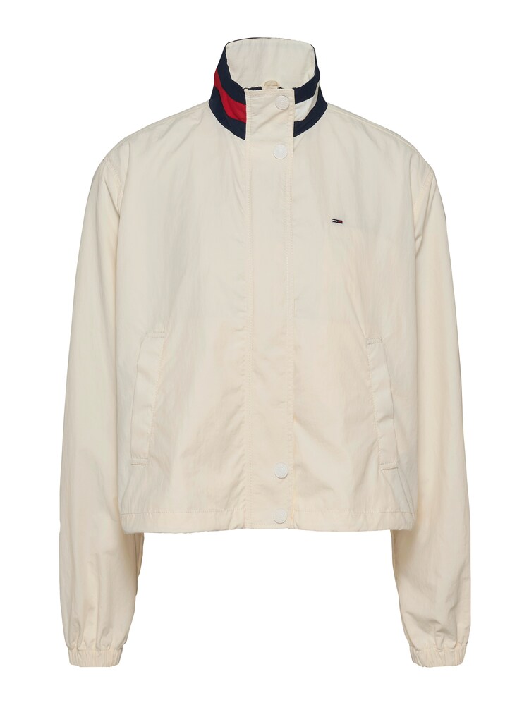 Tommy Jeans Jacke 'Essential' Damen Größe XXL navy / rot / wollweiß