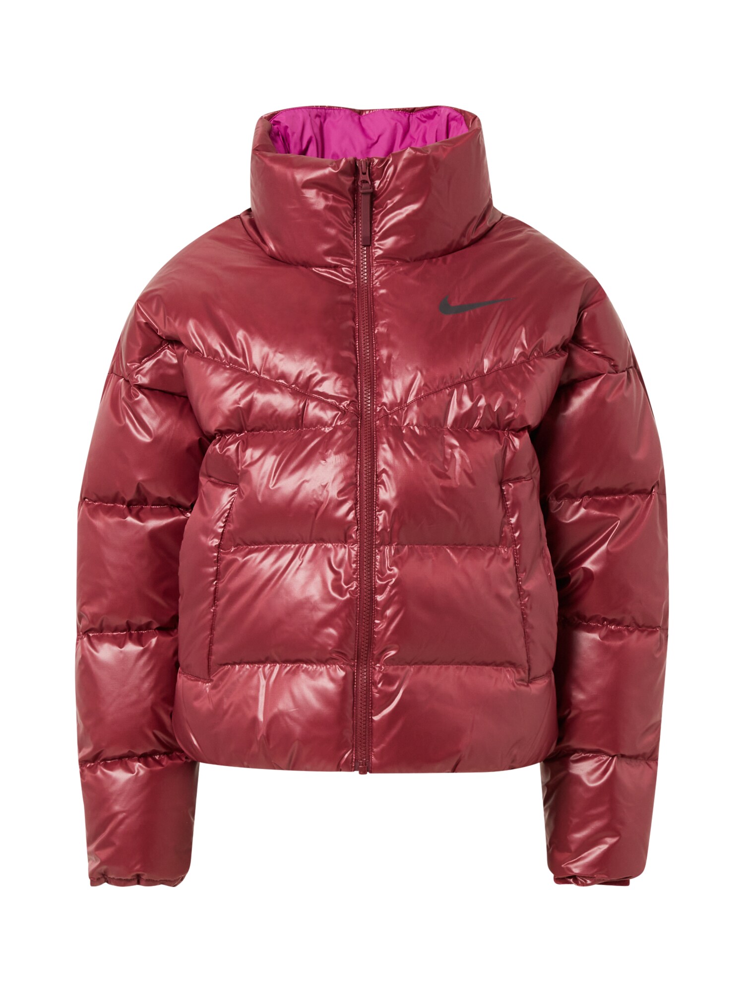 NIKE Sportinė striukė  vyno raudona spalva