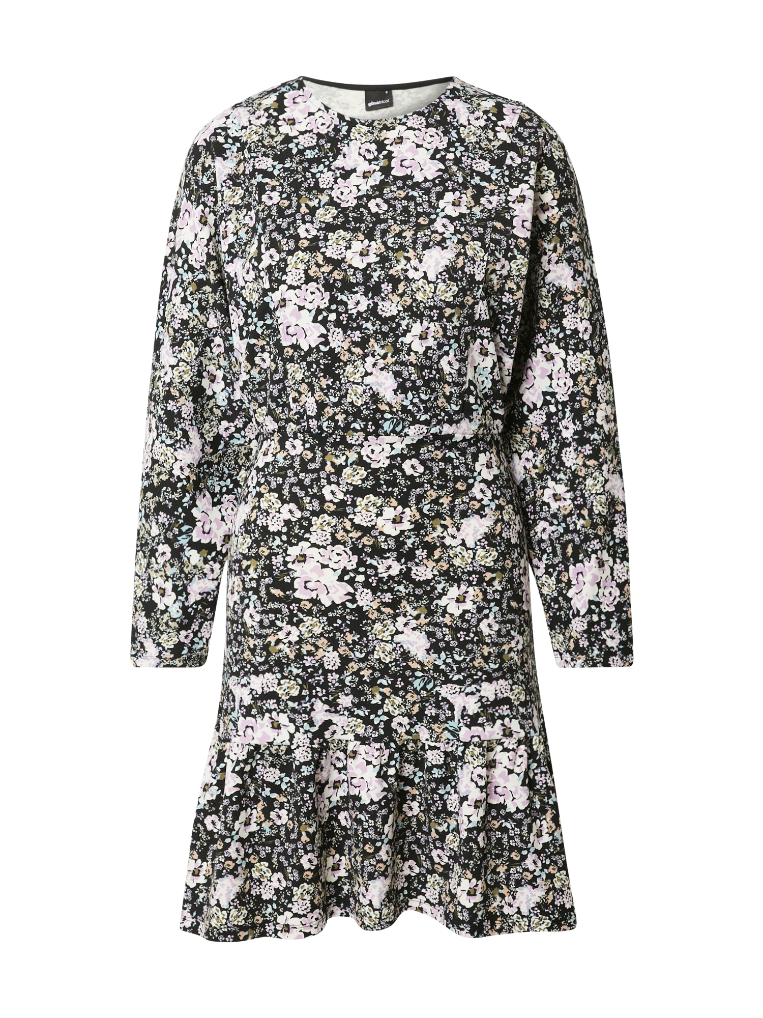 Gina Tricot Ruha 'Ellen' khaki / pasztellila / világoslila / fekete / fehér akciós termékkép 1