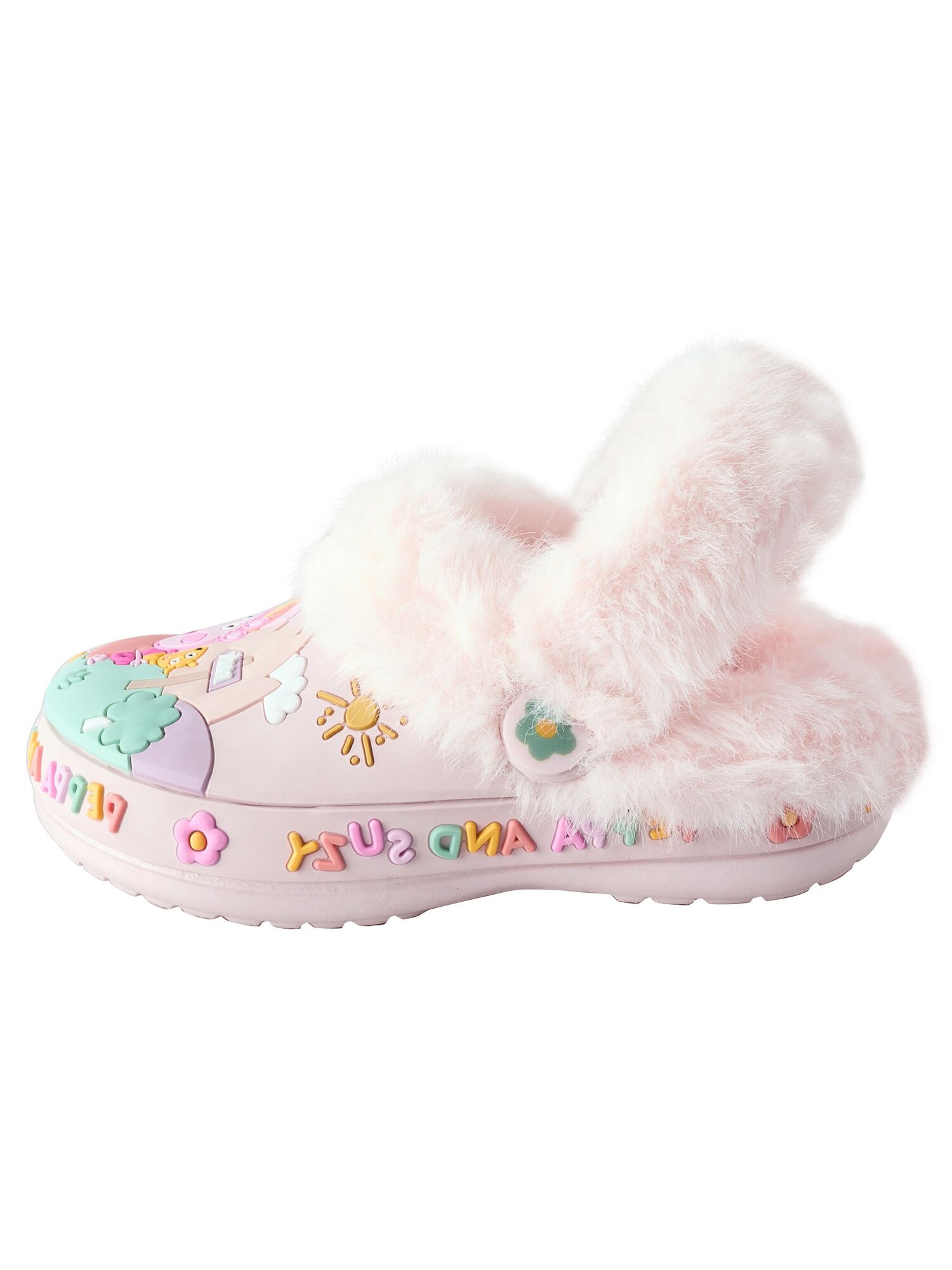 Next Sandale Peppa Pig  galben închis / verde mentă / roz / rosé