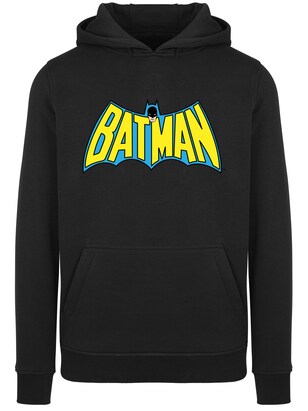 F4NT4STIC Sweatshirt ‘DC Comics Batman’ Blauw / Geel / Zwart