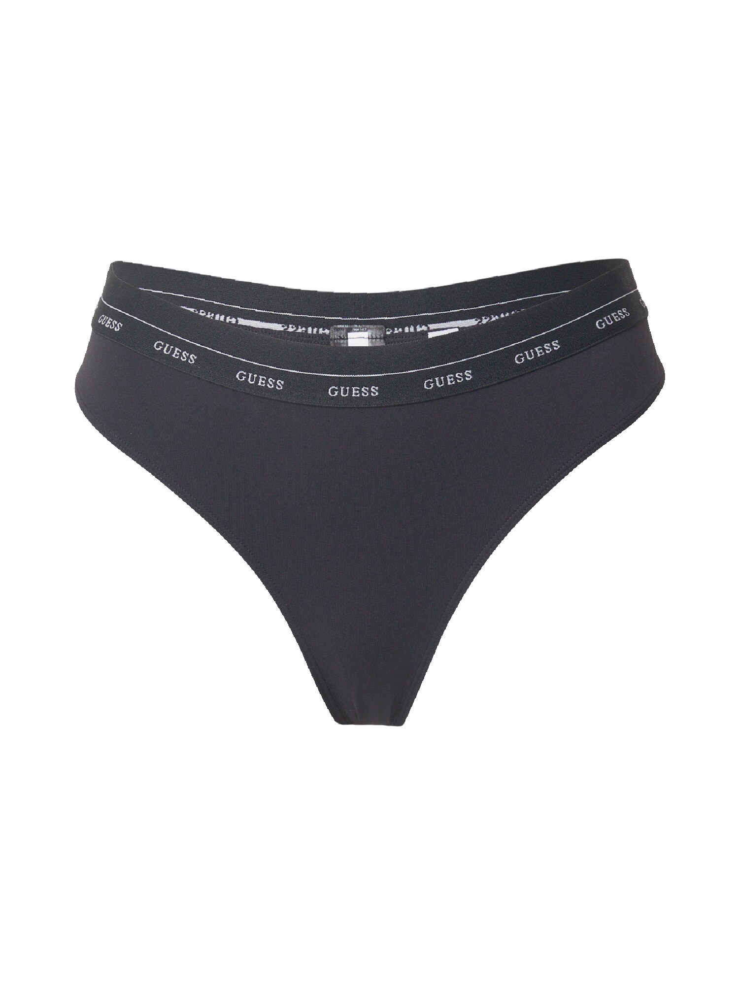 GUESS Tanga MATILDE  negru / alb