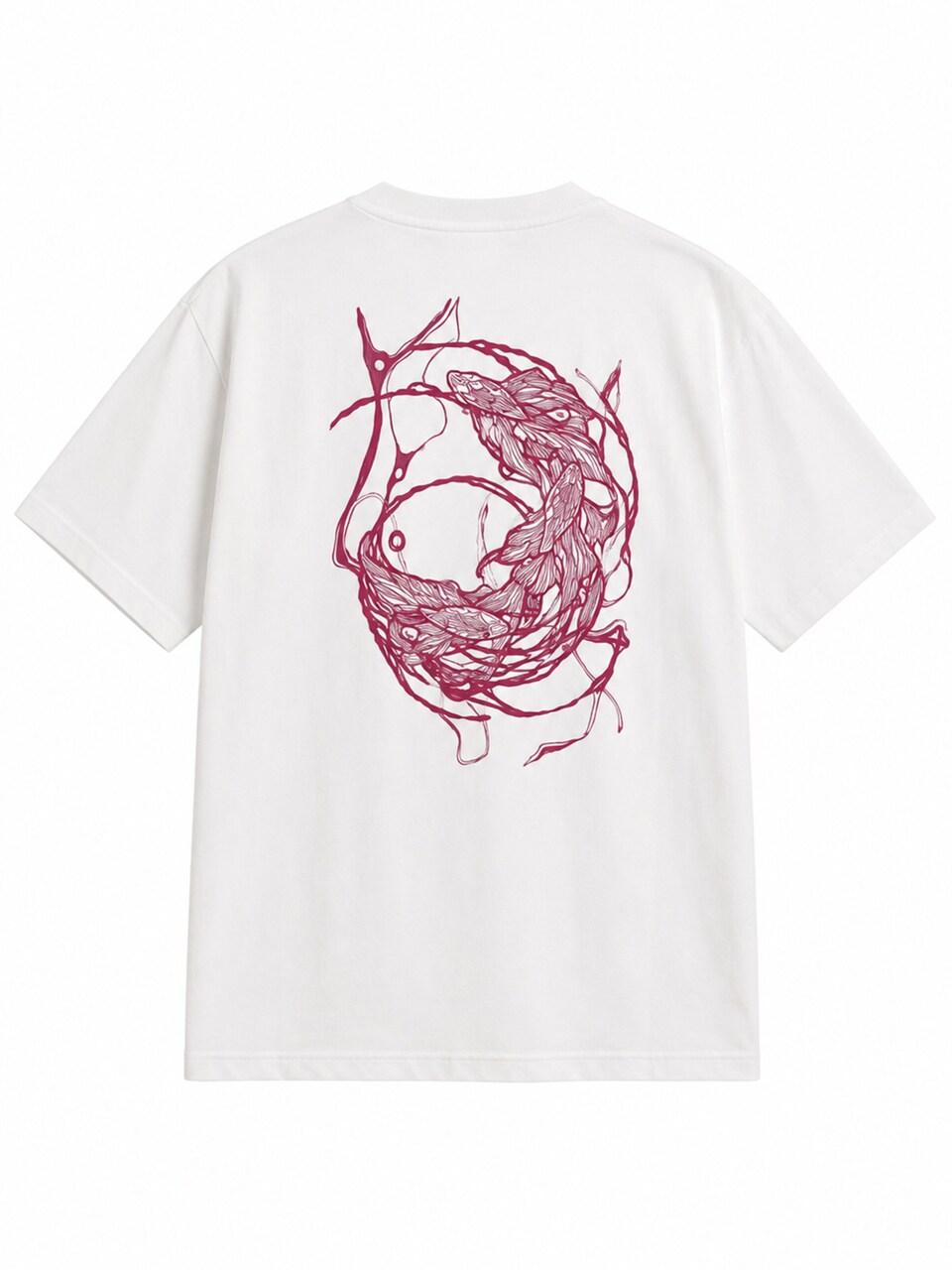 T-shirt 'Koi Back Flock'