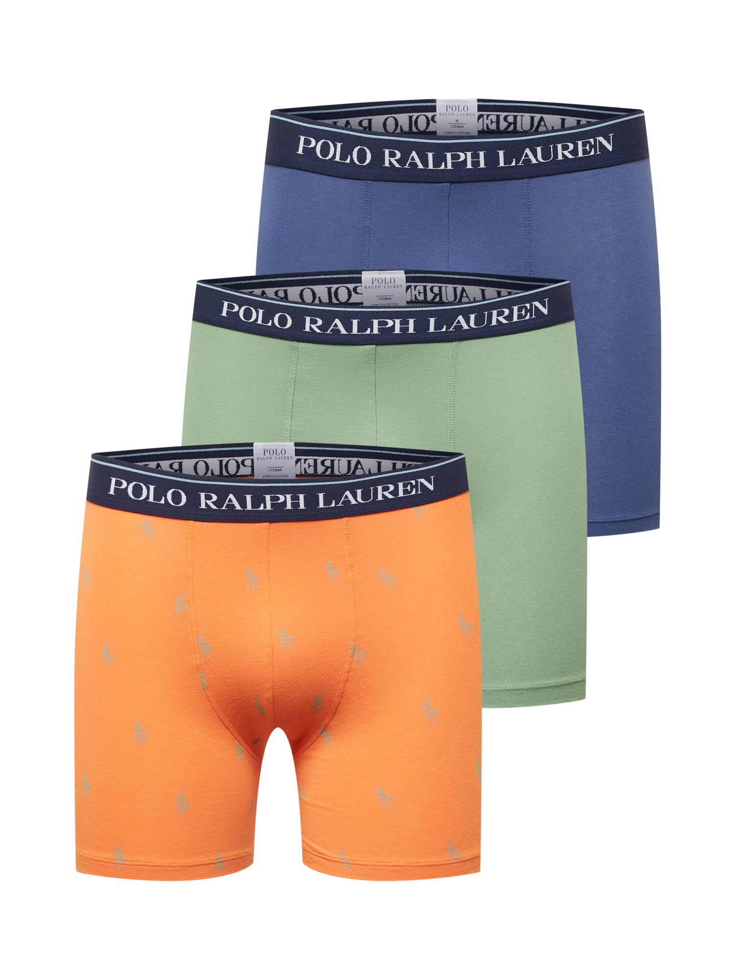 Polo Ralph Lauren Boxershorts orange / navy / grn / wei