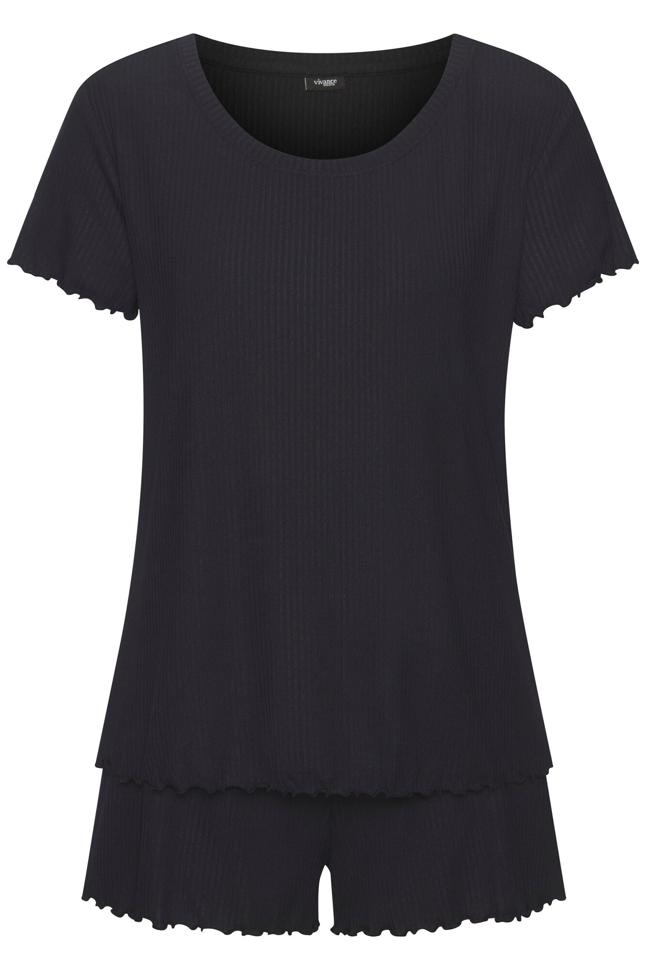 VIVANCE Pantaloni scurți Dreams  negru