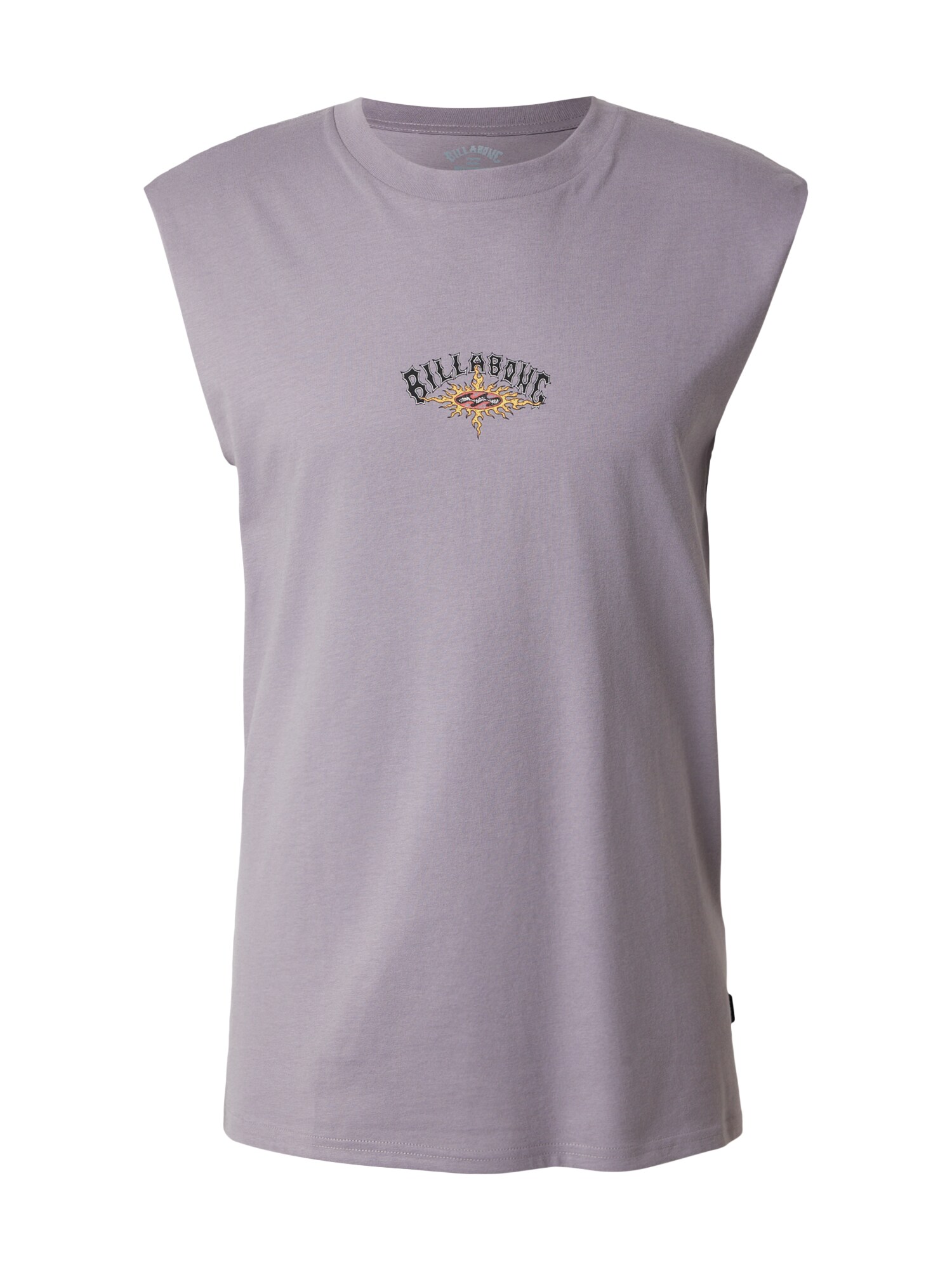 BILLABONG Tricou 'BURN OUT'  galben / gri bazalt / negru / alb