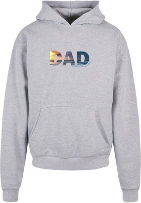 Merchcode Sweatshirt ‘For The Best Dad’ Navy / Geel / Grijs