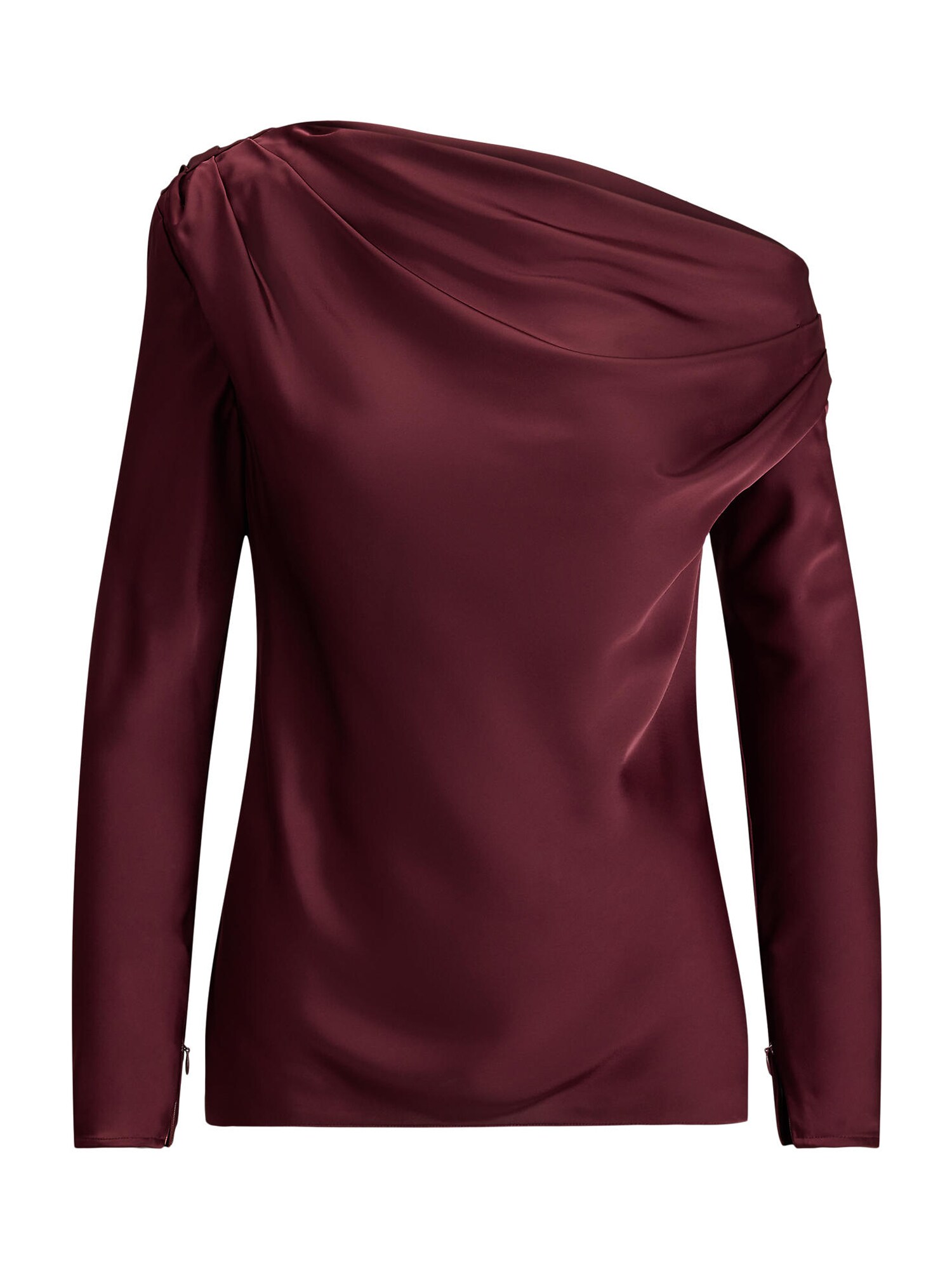 Lauren Ralph Lauren Bluză  roșu burgundy