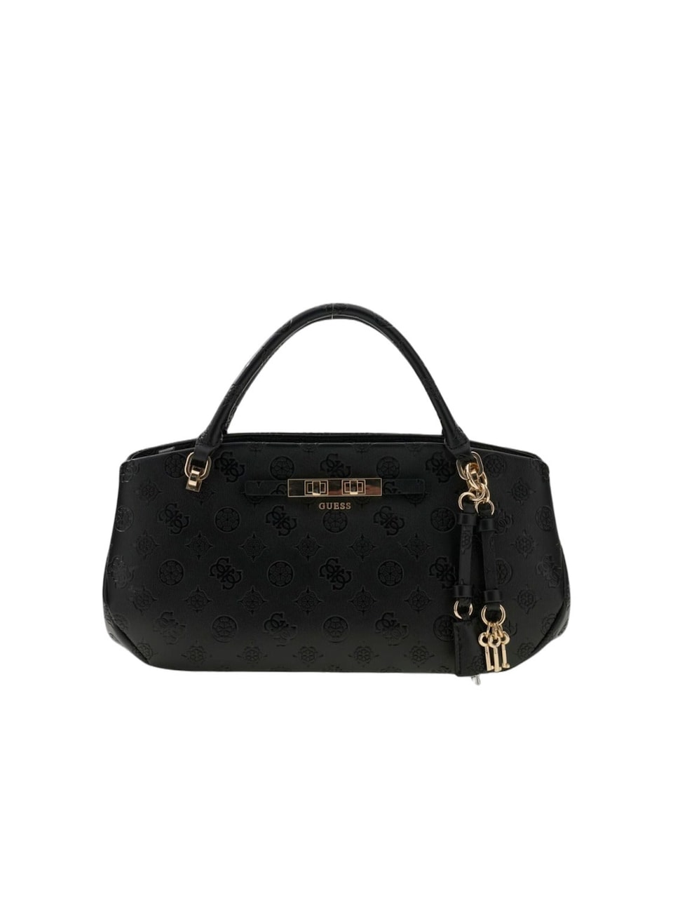 Handväska 'Guess Sac à Main Carmella 3 Compartiments Black Logo'