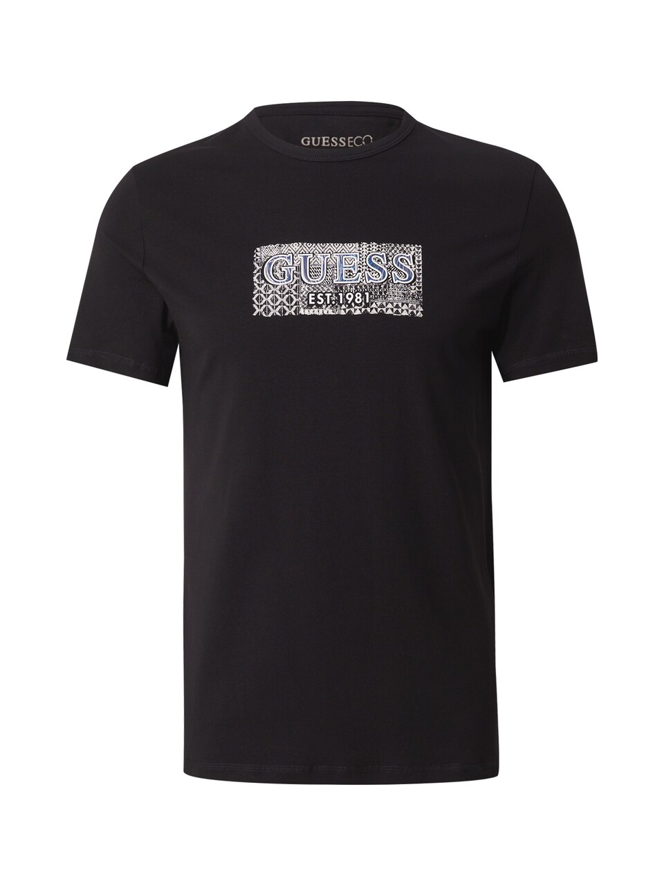 T-shirt indigo / svart