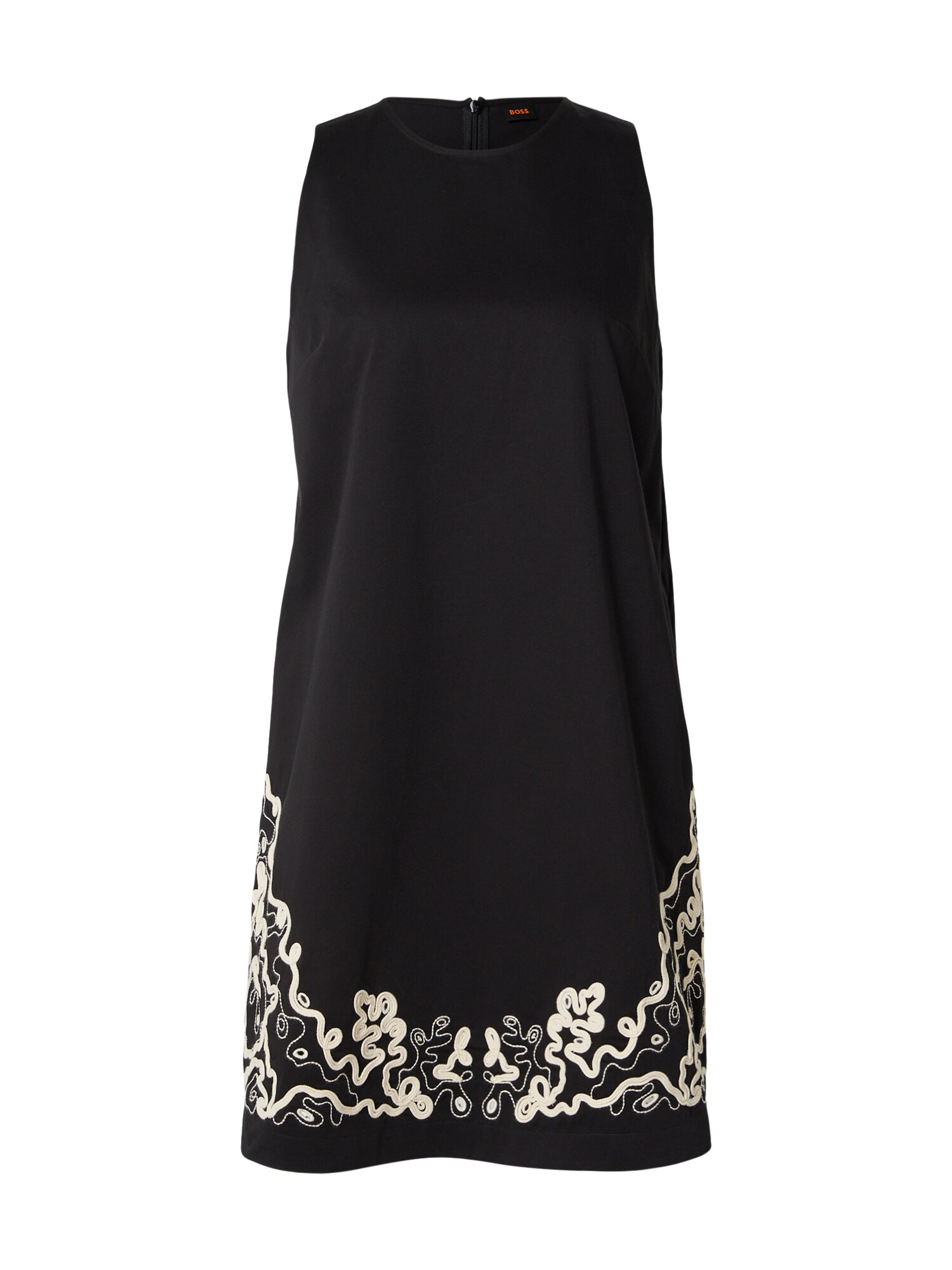 BOSS Rochie 'C_Dembrolai_1'  negru / alb