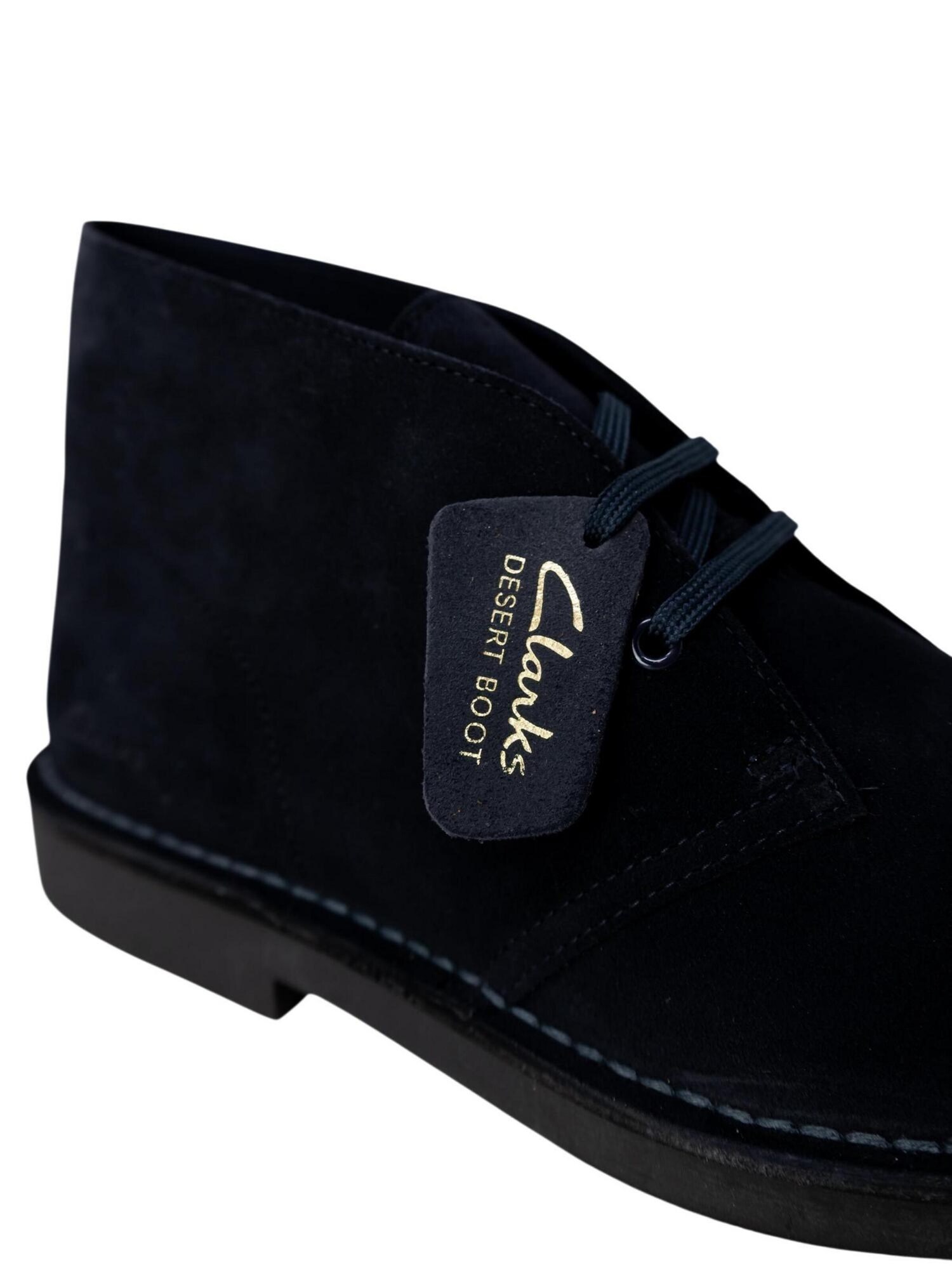 Botines Desert Boot Evo Clarks en Ante Azul Navy – imagen 2