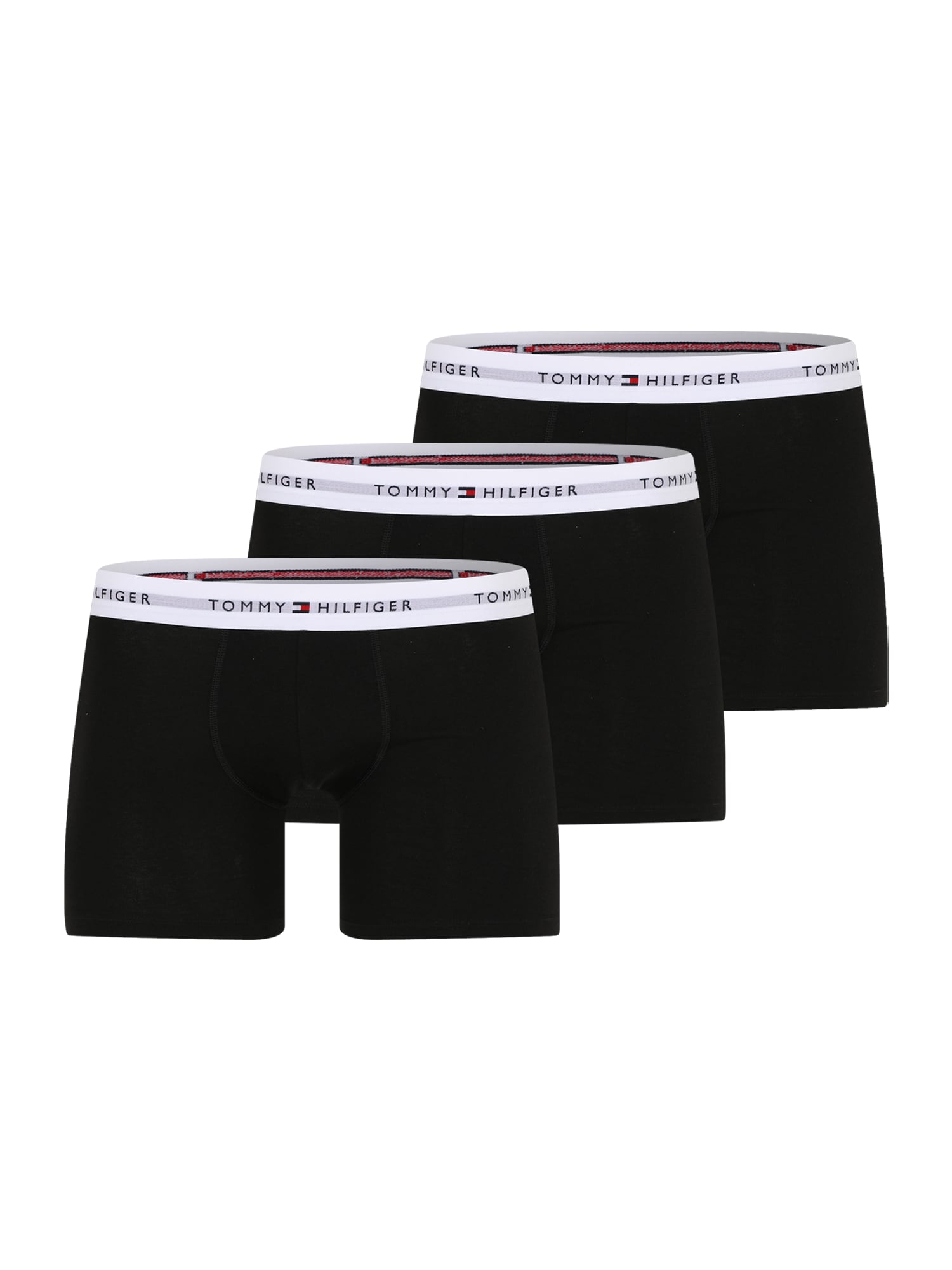 Tommy Hilfiger Underwear Boxeri  gri deschis / roșu / negru / alb