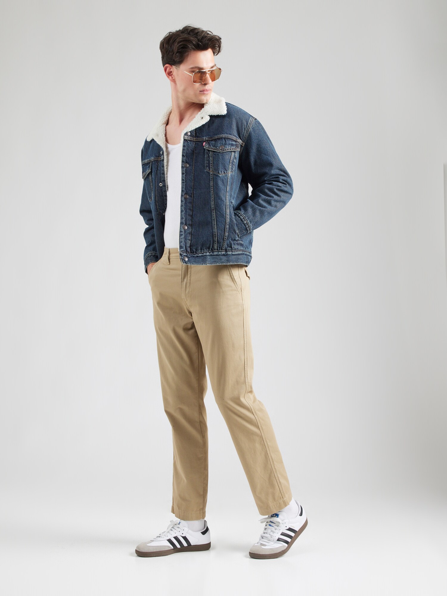 LEVI'S ® Chino nohavice 'XX Chino Authentic Relaxed' béžová (obrázok 4)