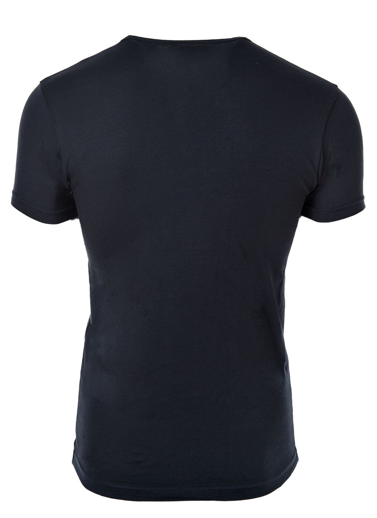 Emporio Armani Tričko námornícka modrá / sivá / biela (obrázok 5)