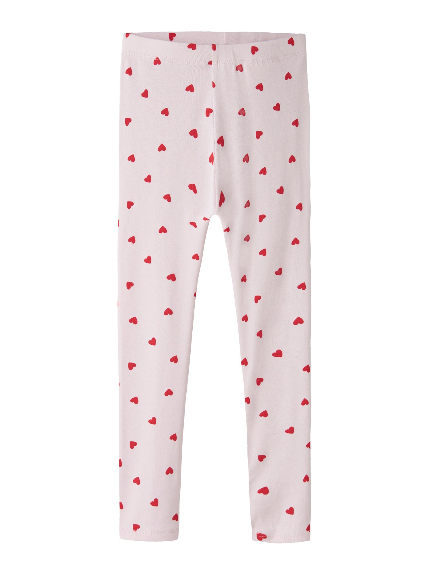 NAME IT Leggings NMFBHEART  roz pastel / roșu