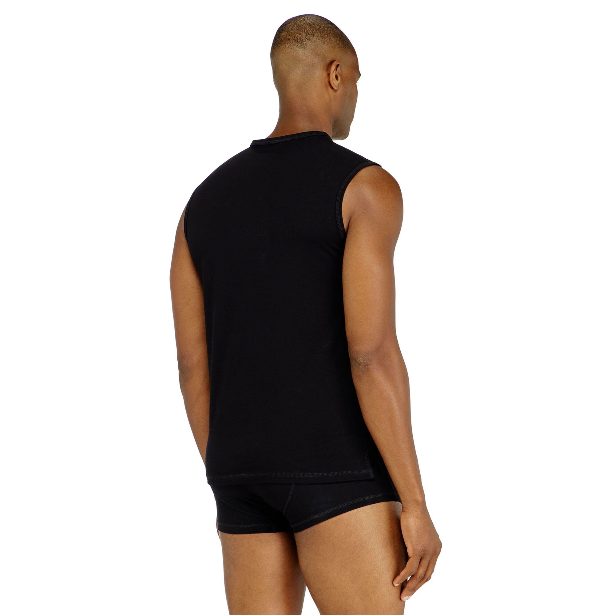 DIESEL Camiseta térmica negro – imagen 14