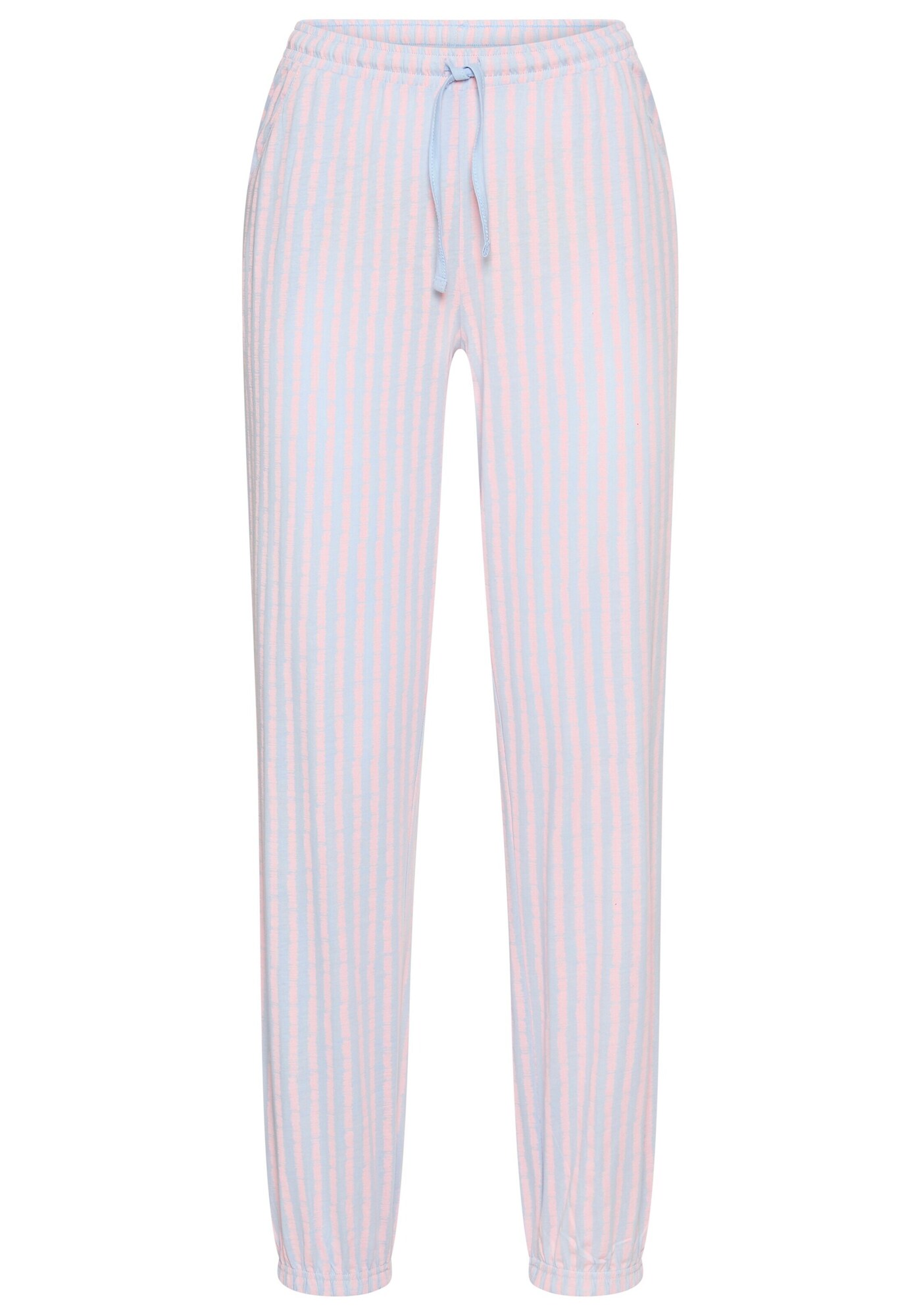 VIVANCE Pantaloni de pijama  albastru deschis / roz deschis