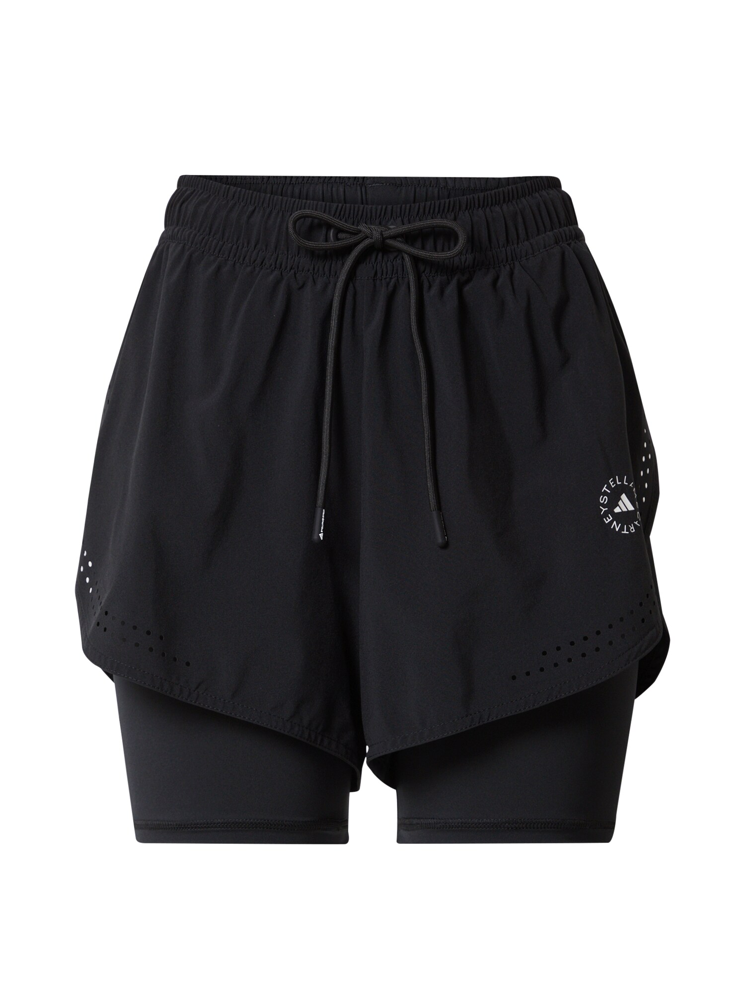 ADIDAS BY STELLA MCCARTNEY Pantaloni sport Truepurpose  negru / alb