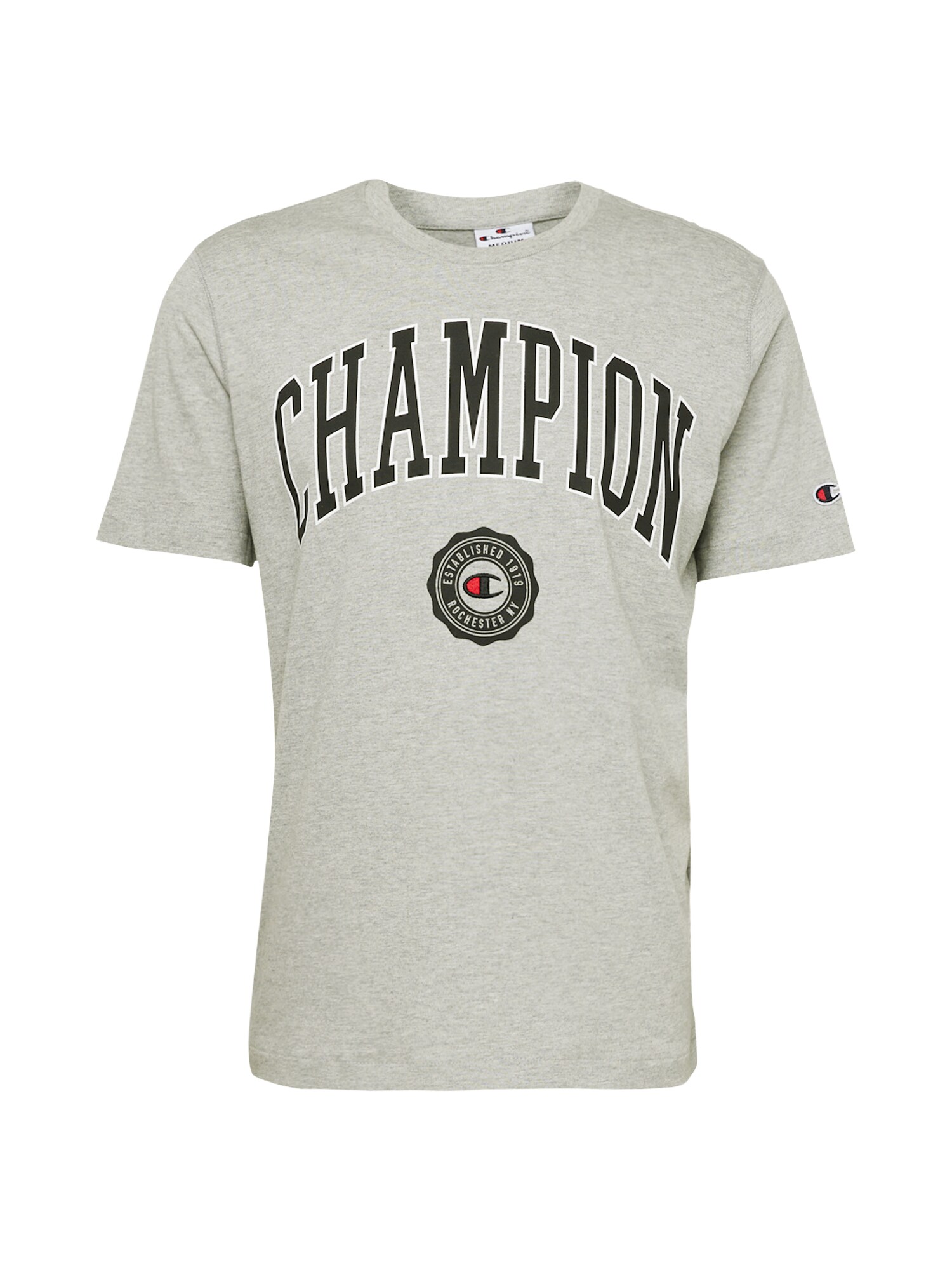 Champion Authentic Athletic Apparel Marškinėliai margai pilka / raudona / juoda / balta