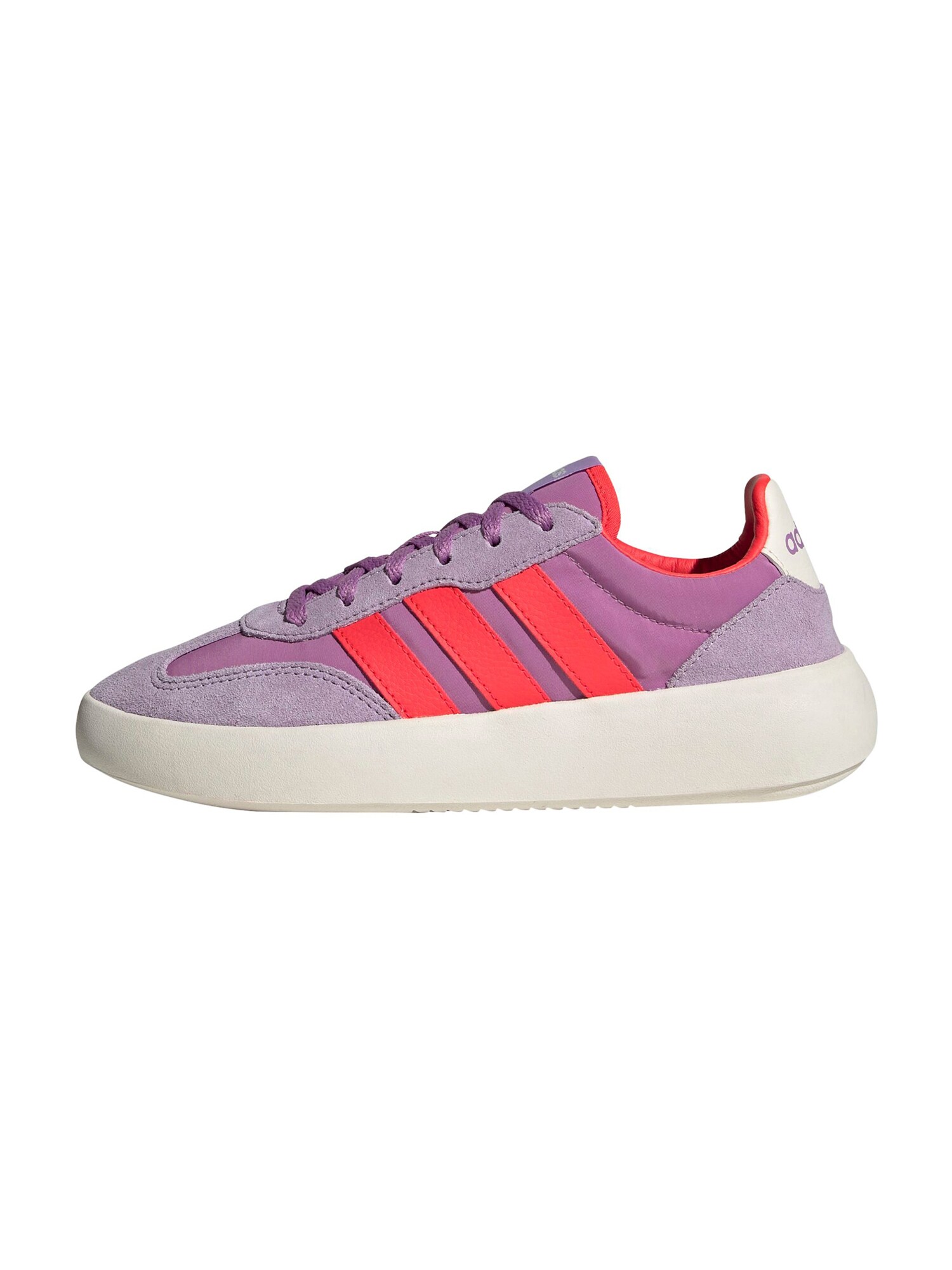 ADIDAS SPORTSWEAR Tenisky 'BARREDA DECODE'  fialová / orgovánová / neónovo červená / šedobiela