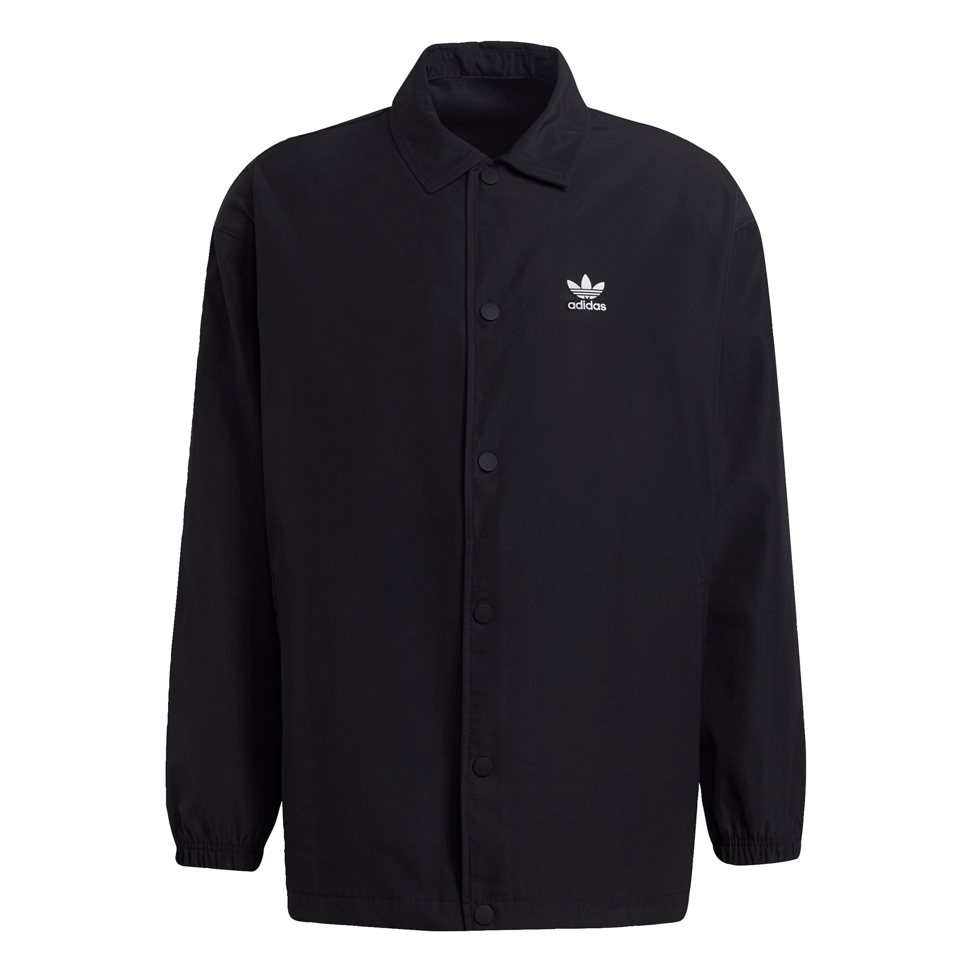 ADIDAS ORIGINALS Geacă de primăvară-toamnă Adicolor Classics Trefoil  negru / alb