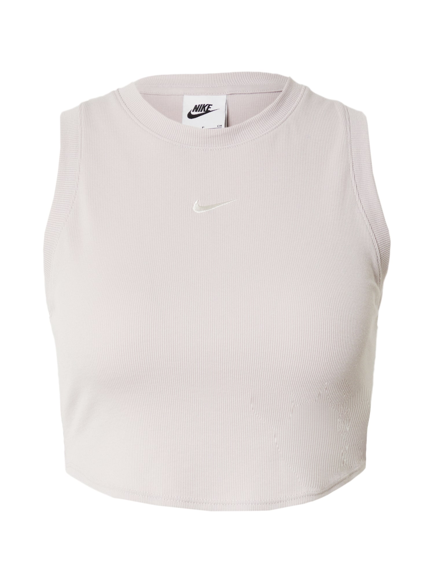 Nike Sportswear Top 'ESSENTIAL'  pastelovo fialová / biela