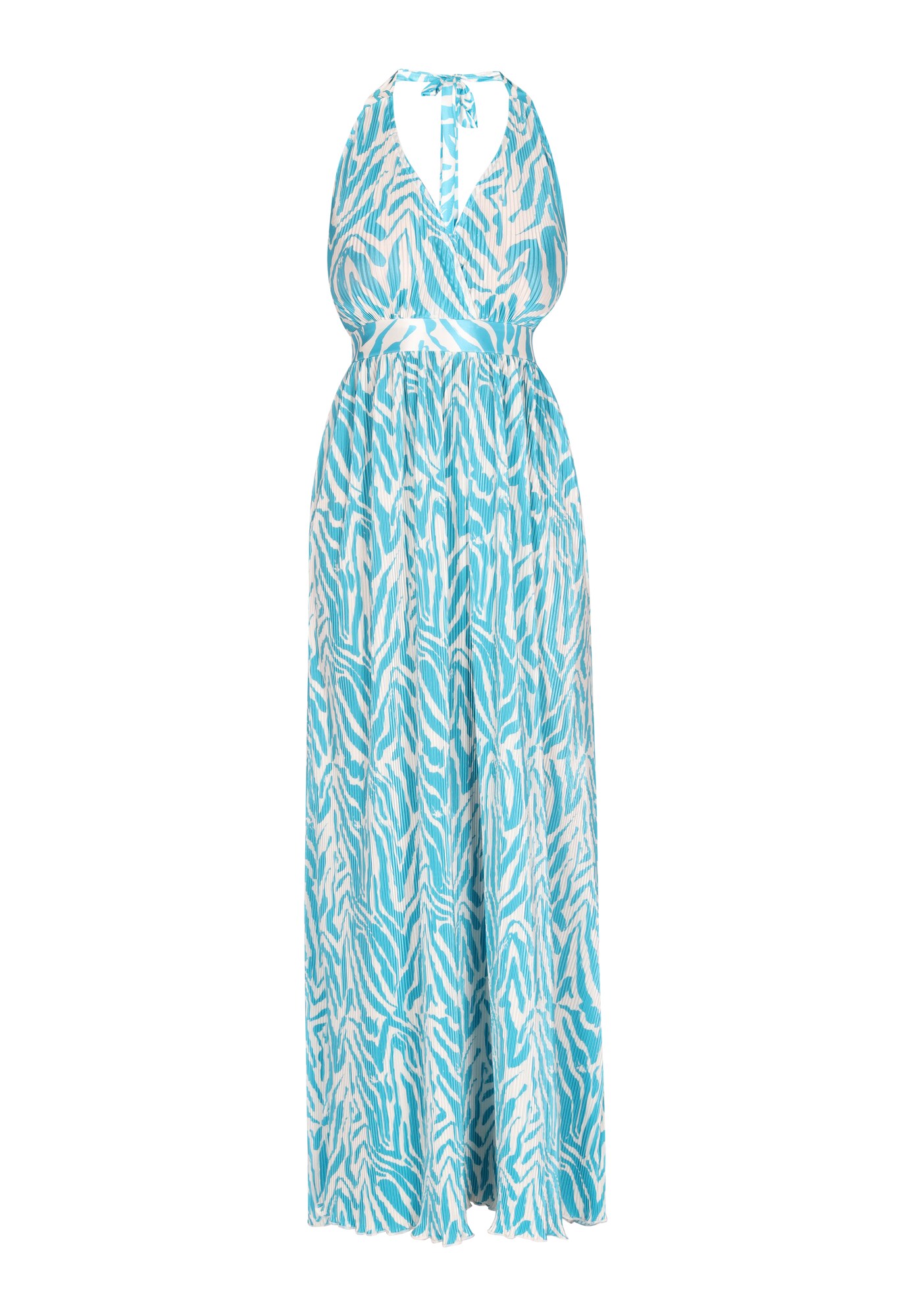 IZIA Rochie  albastru / alb