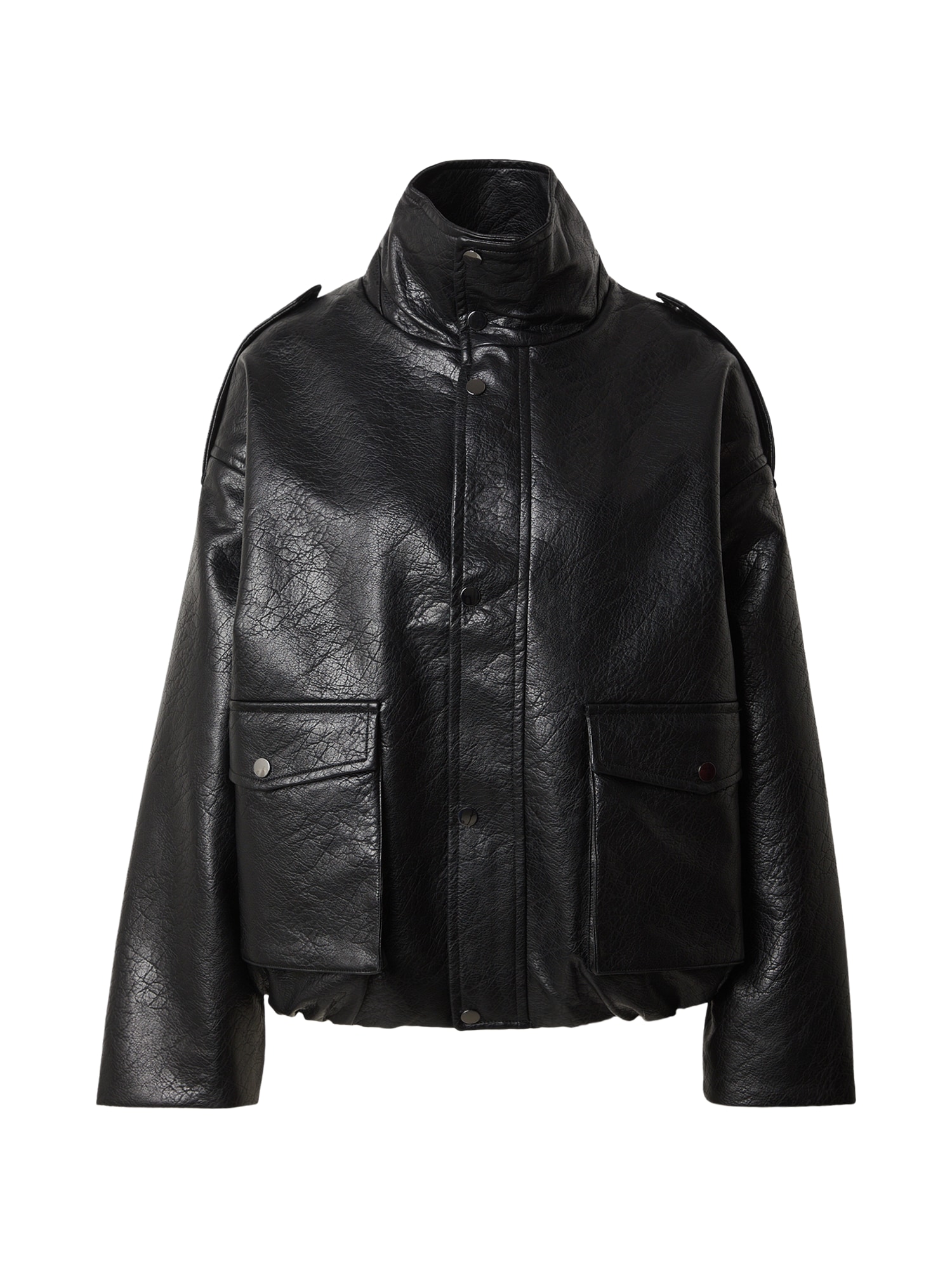 TOPSHOP Geacă de primăvară-toamnă TOMA negru