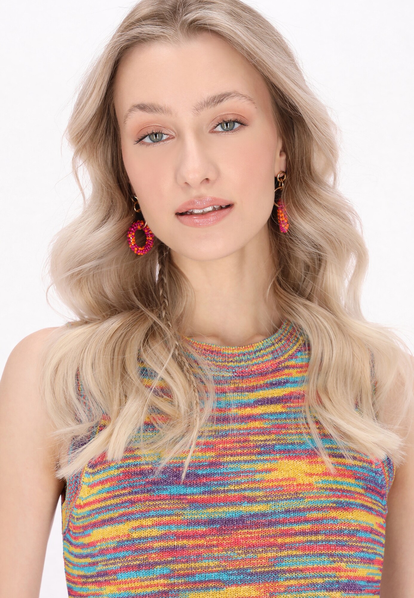 Thumbnail - IZIA Strickkleid Boho